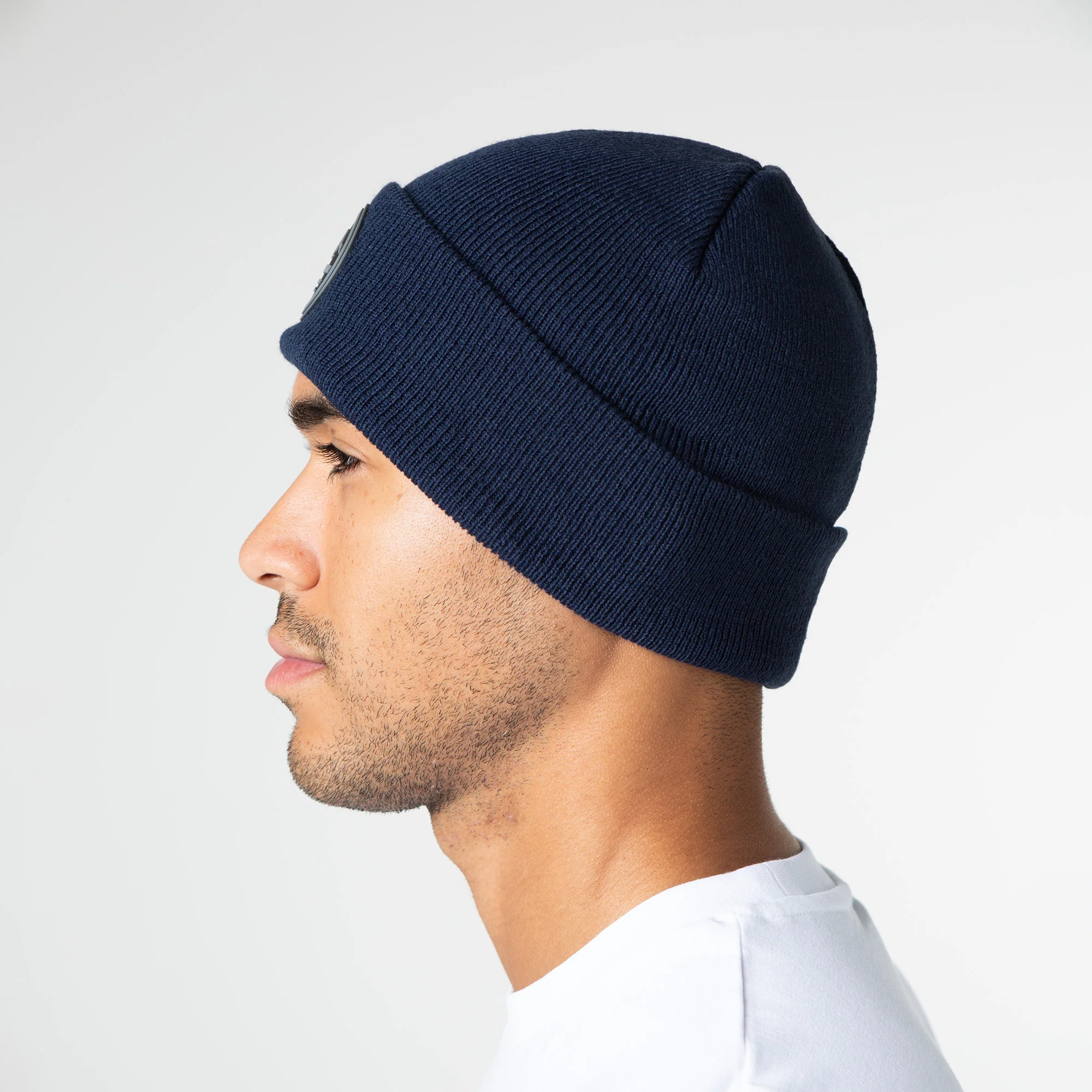 Outdoor Circle Badge Beanie | Navy - Image 3