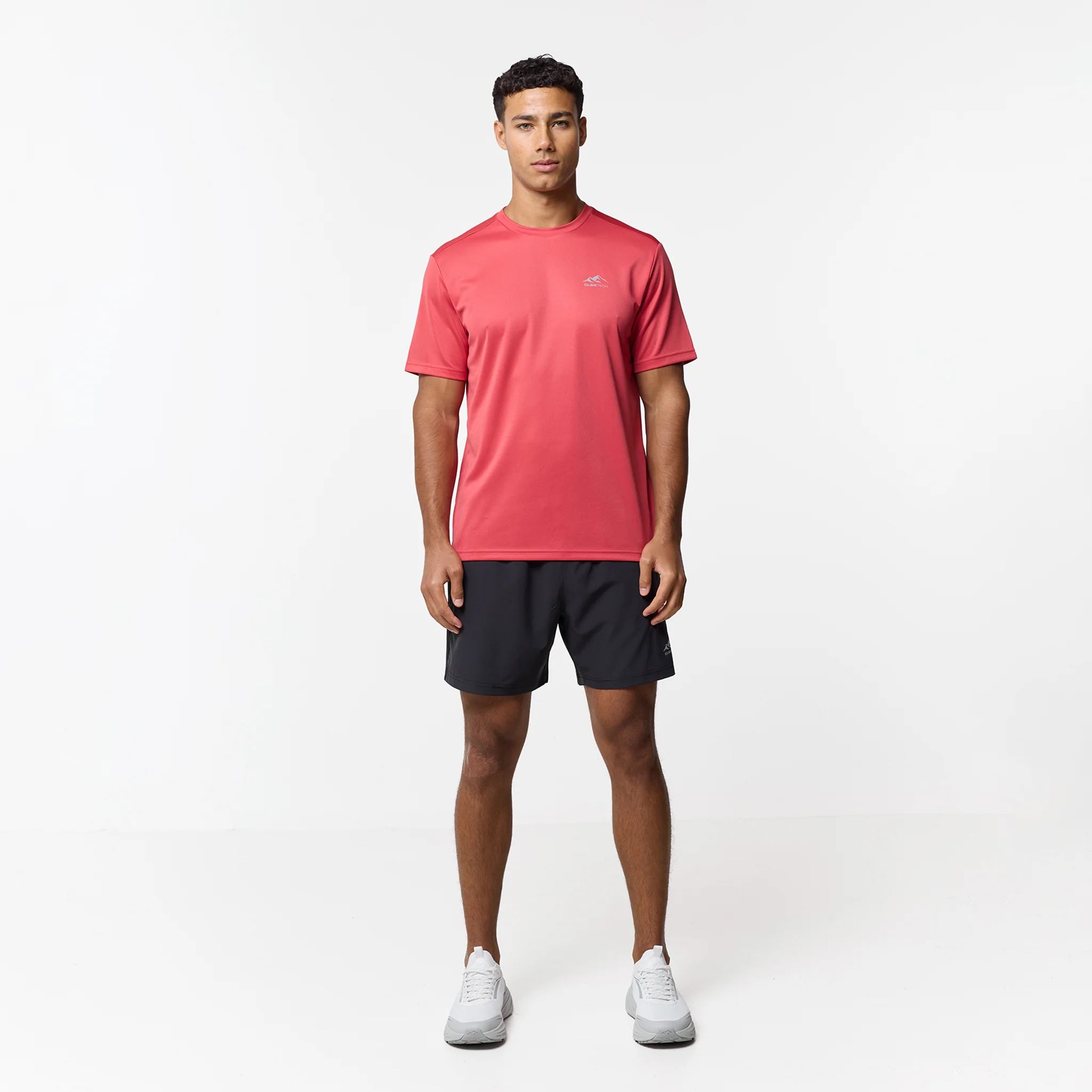 Pace Performance T-Shirt | Coral Red - Image 5