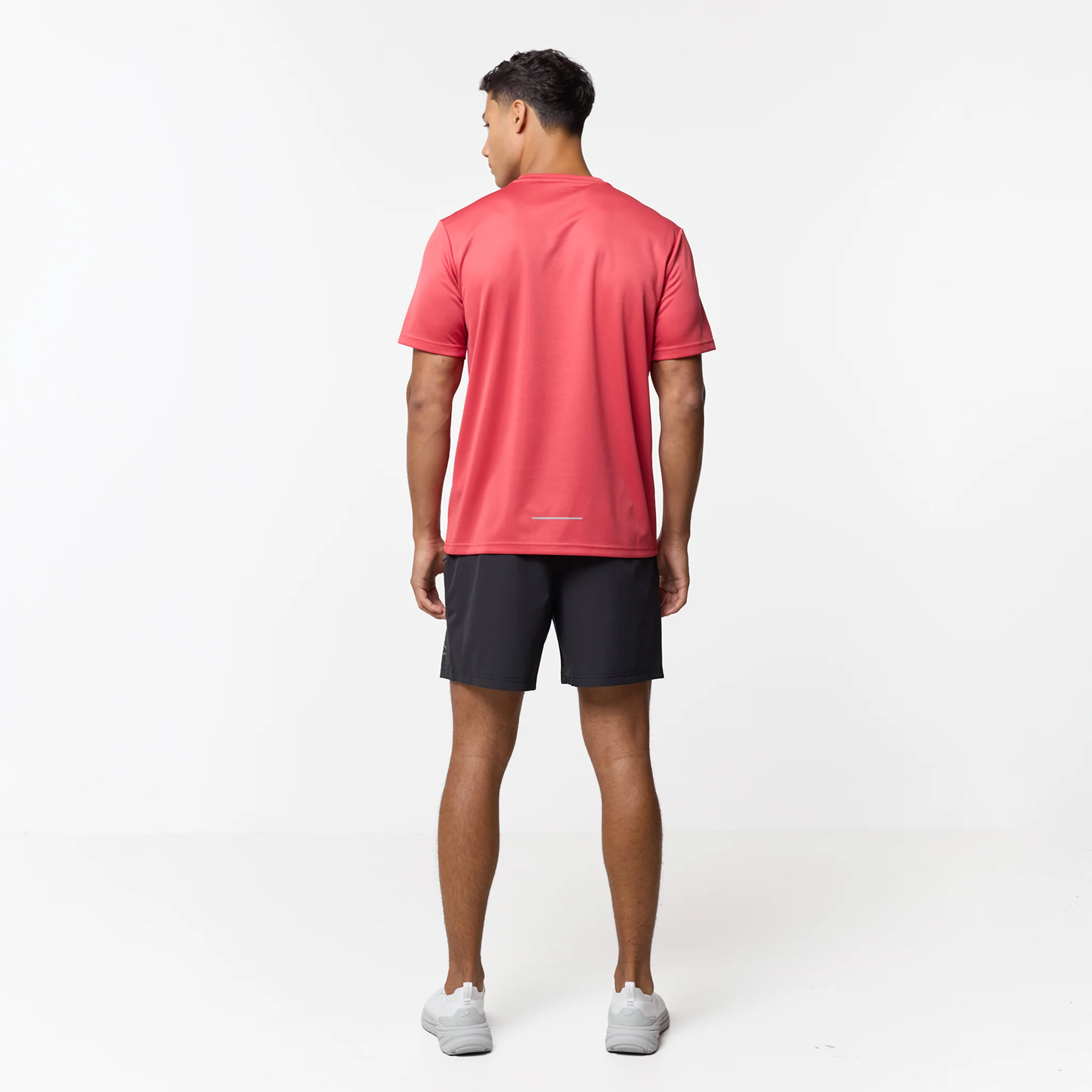 Pace Performance T-Shirt | Coral Red - Image 6