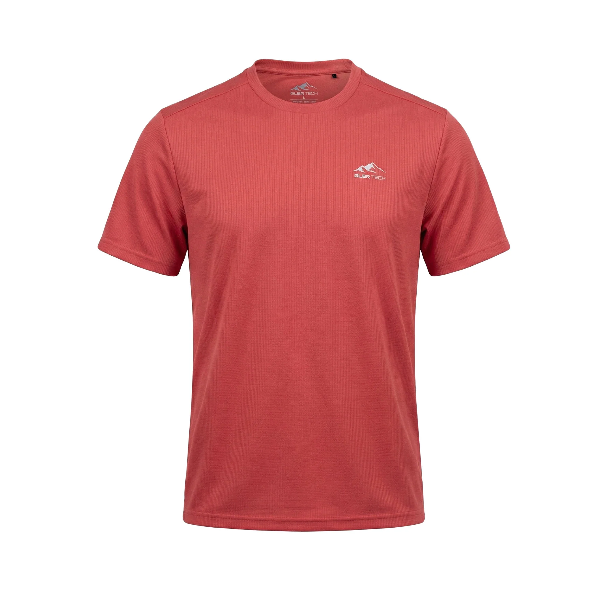 Pace Performance T-Shirt | Coral Red - Image 8