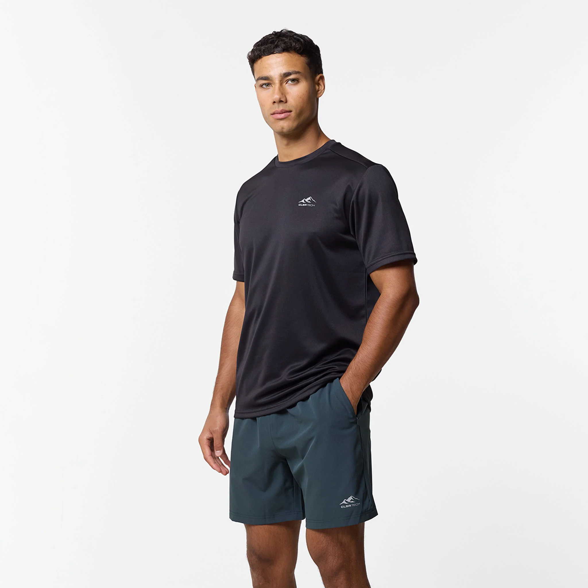 Pace Performance Twinset | Black/Dark Teal