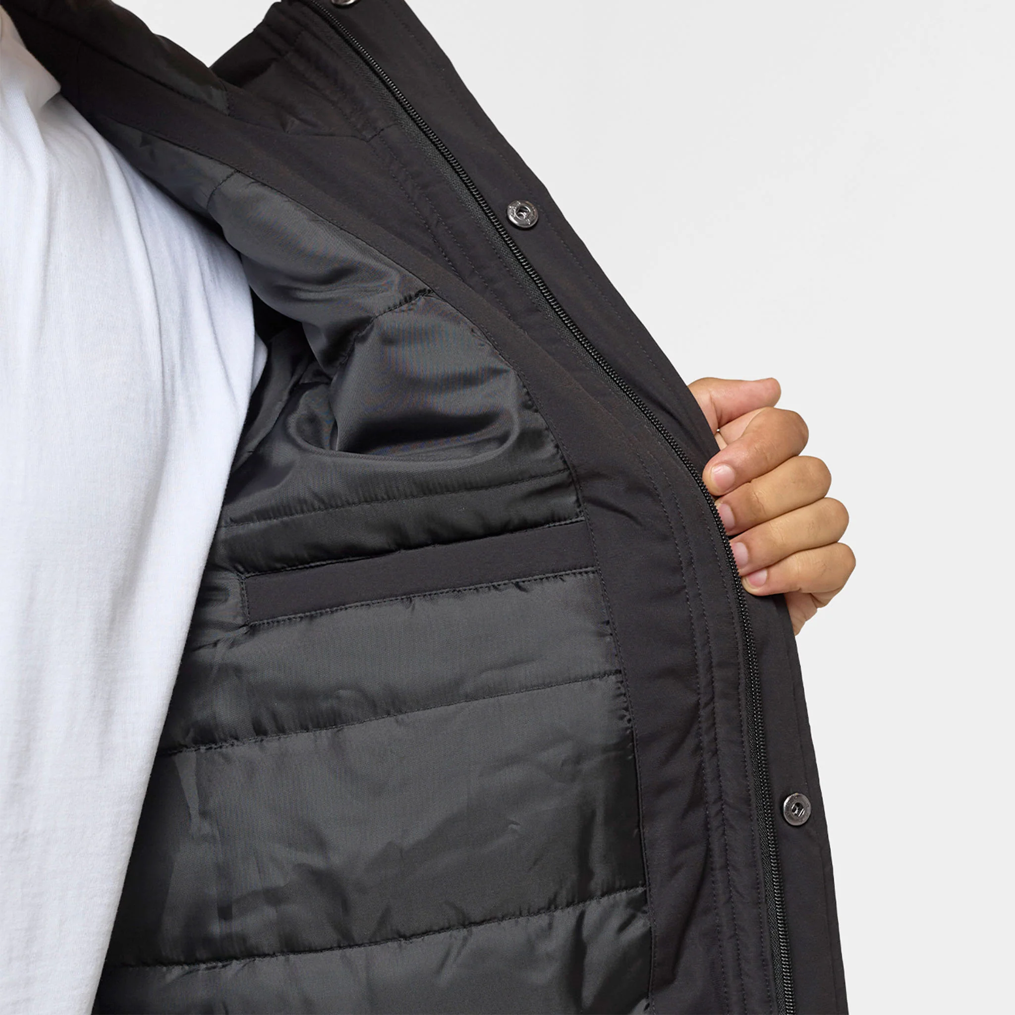 Panel Parka | Black - Image 6