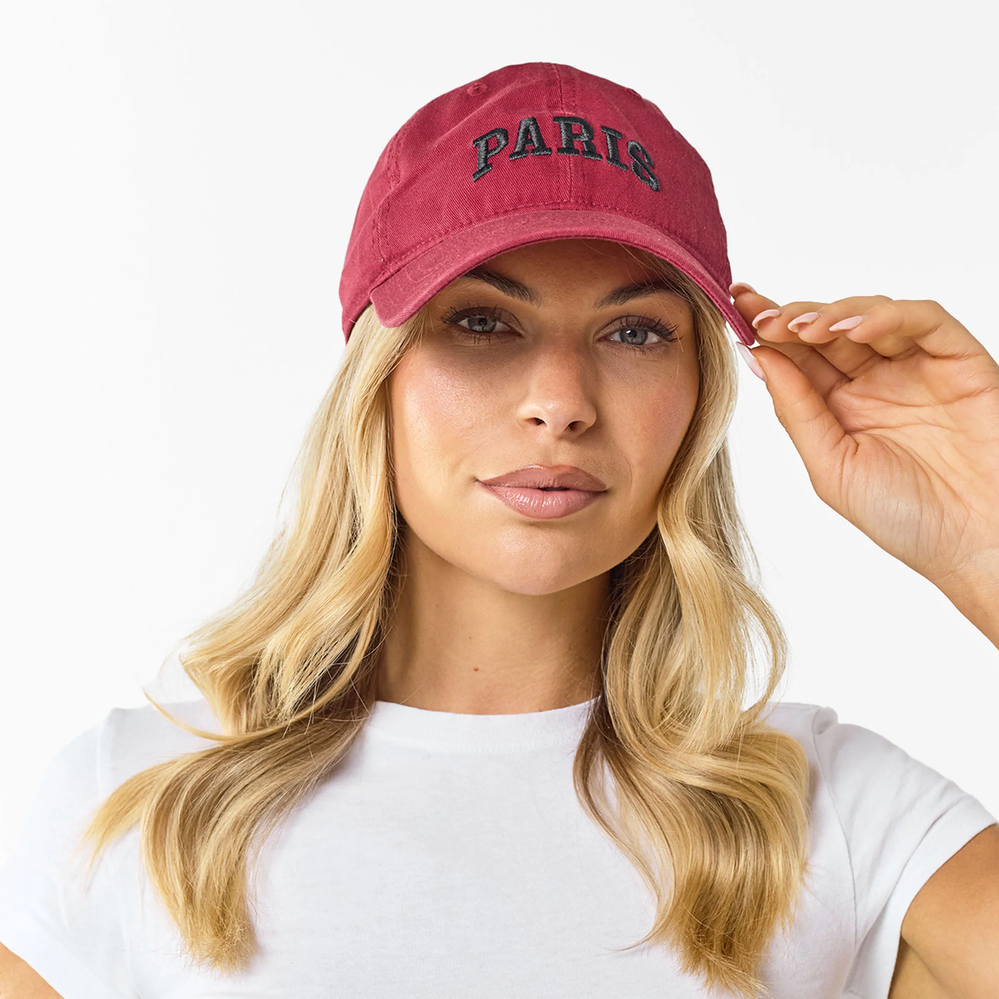 Paris Cap | Burgundy - Image 3
