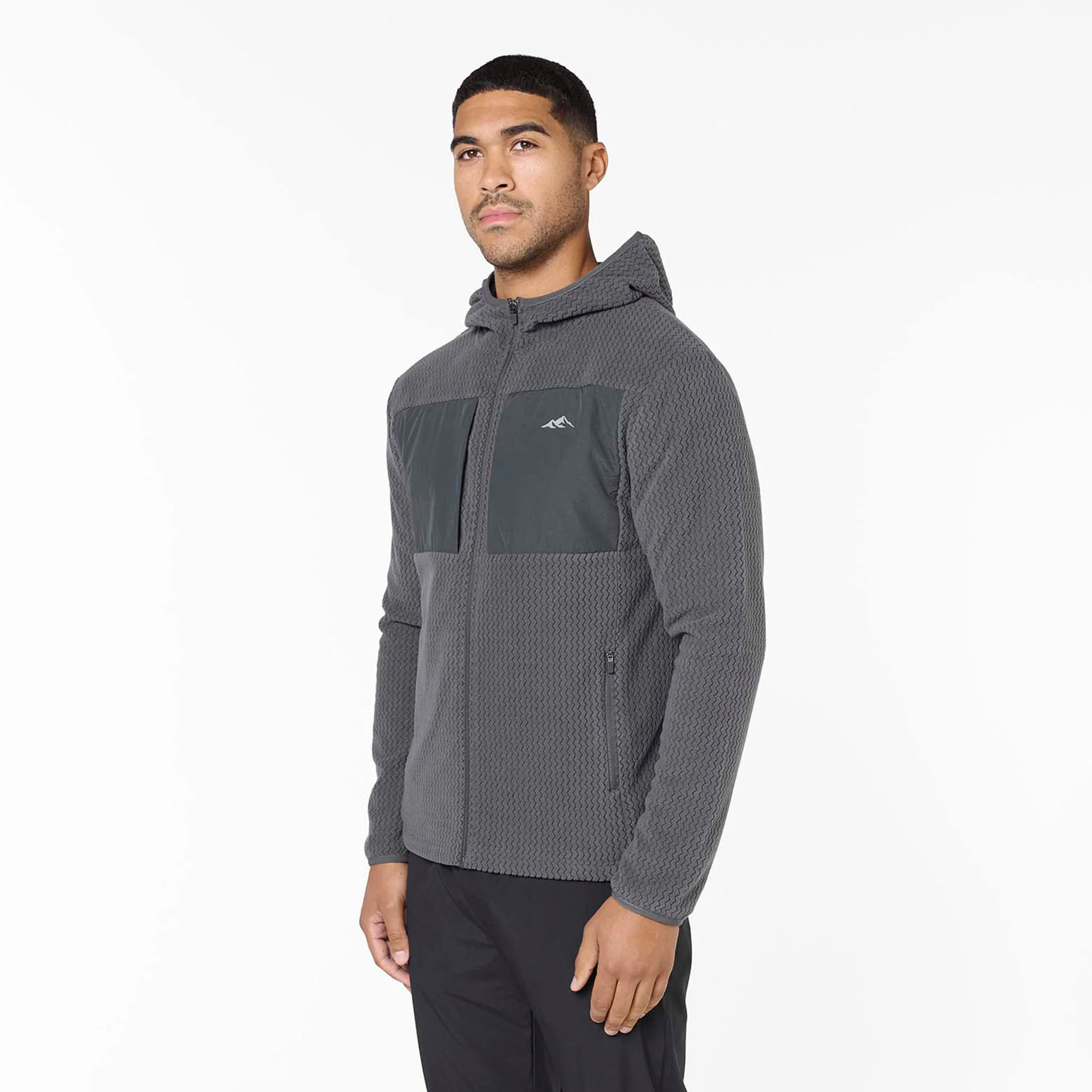 Peaks Polar Fleece Jacket | Charcoal - Image 5