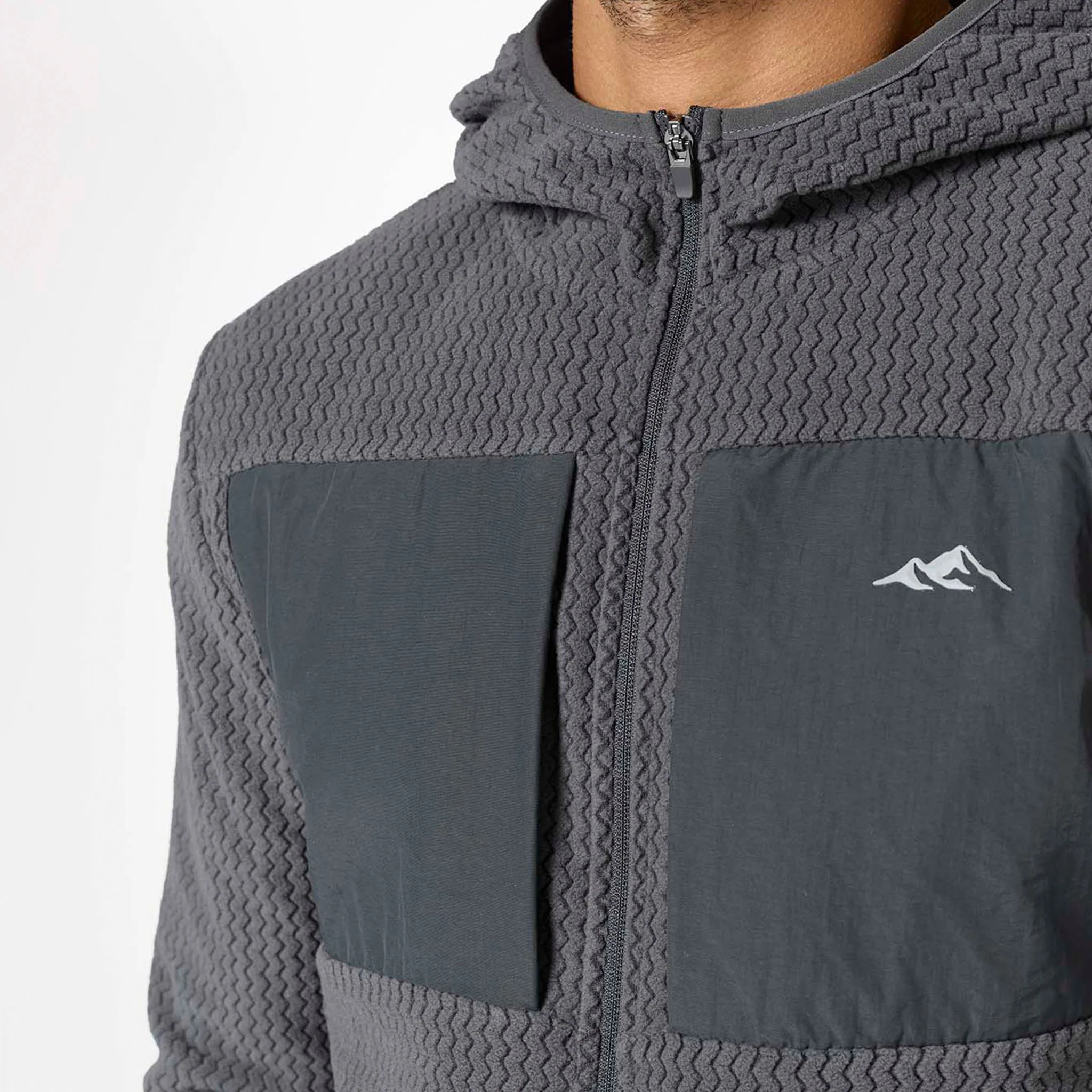 Peaks Polar Fleece Jacket | Charcoal - Image 6