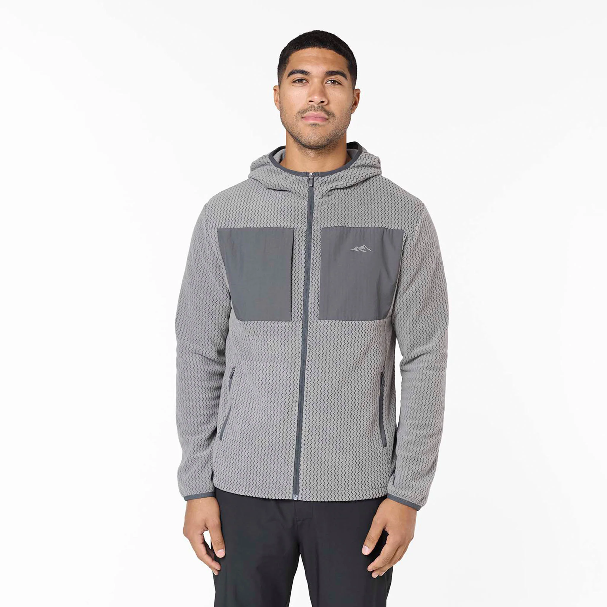 Peaks Polar Fleece Jacket | Mid Grey