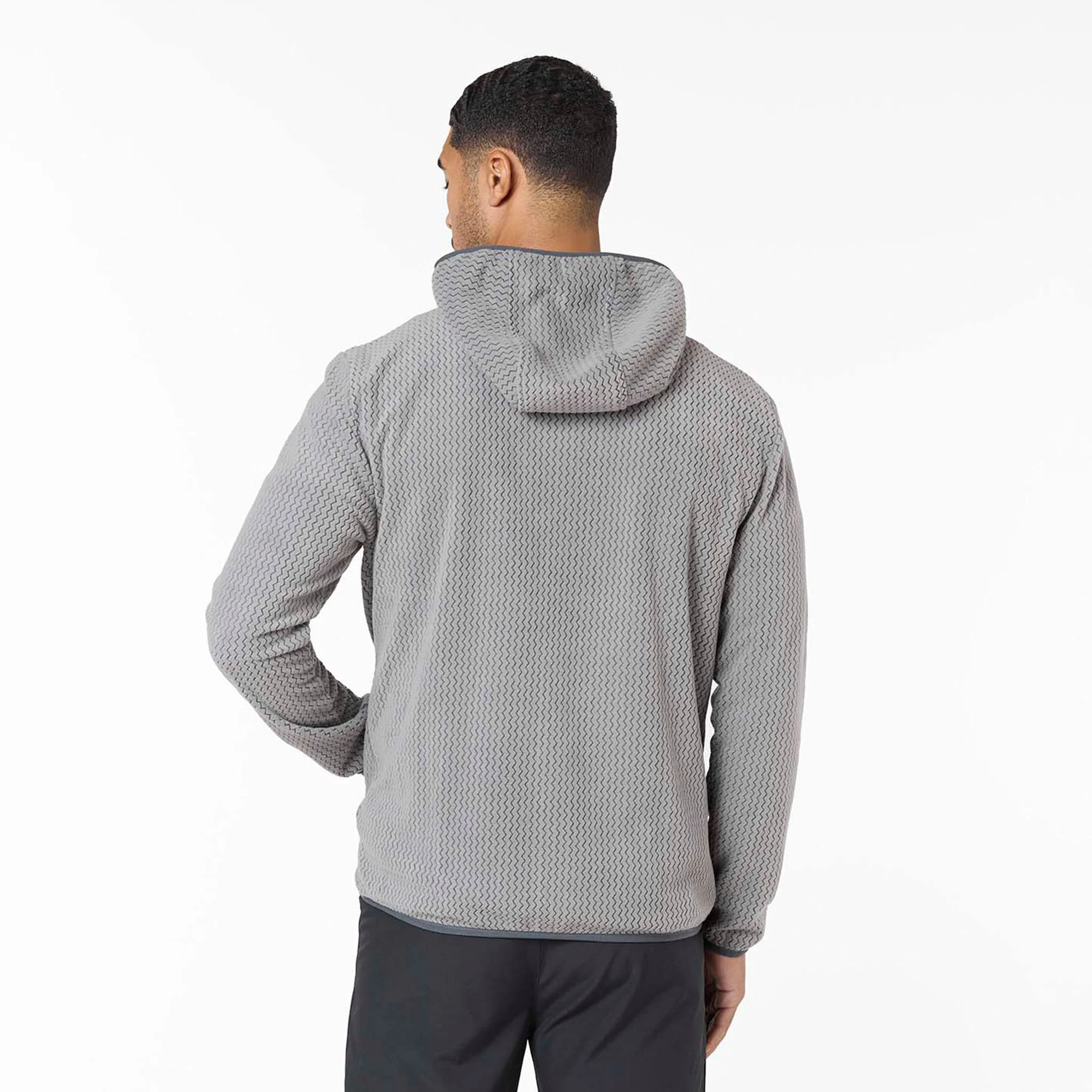 Peaks Polar Fleece Jacket | Mid Grey - Image 8
