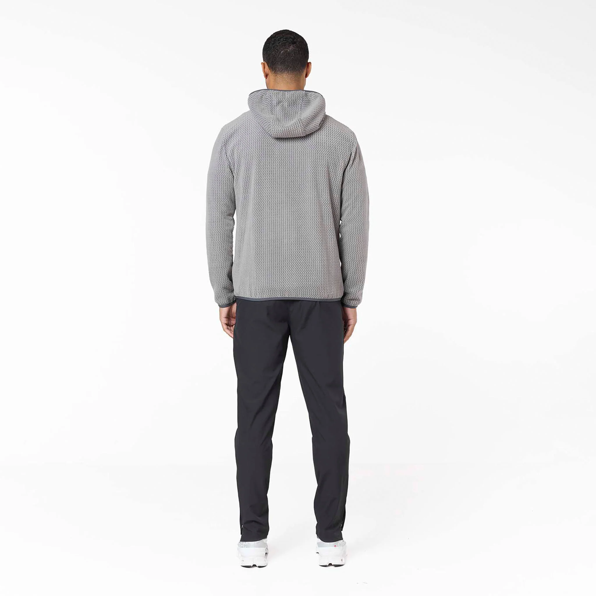 Peaks Polar Fleece Jacket | Mid Grey - Image 9