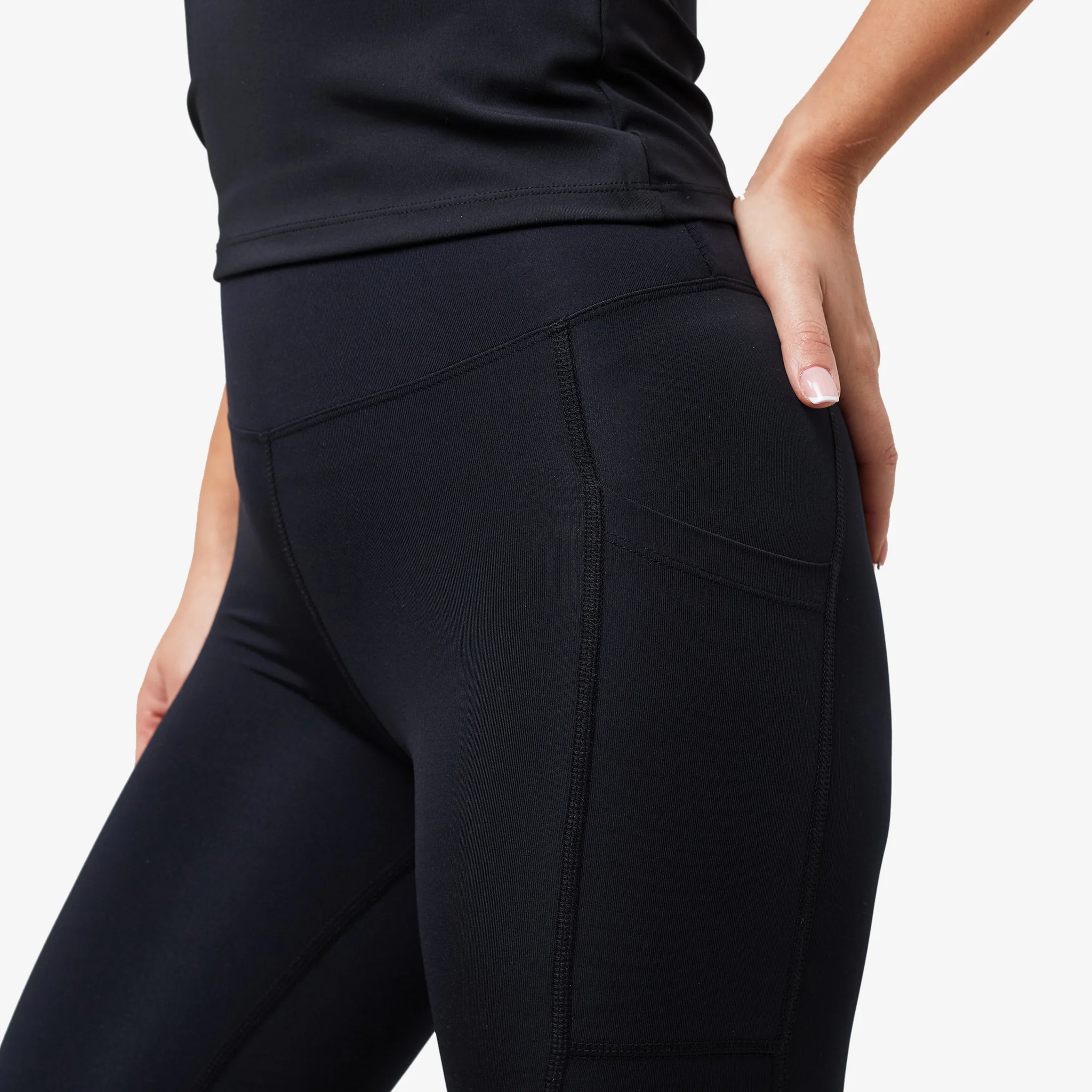 Performance Pocket Legging | Black - Image 4