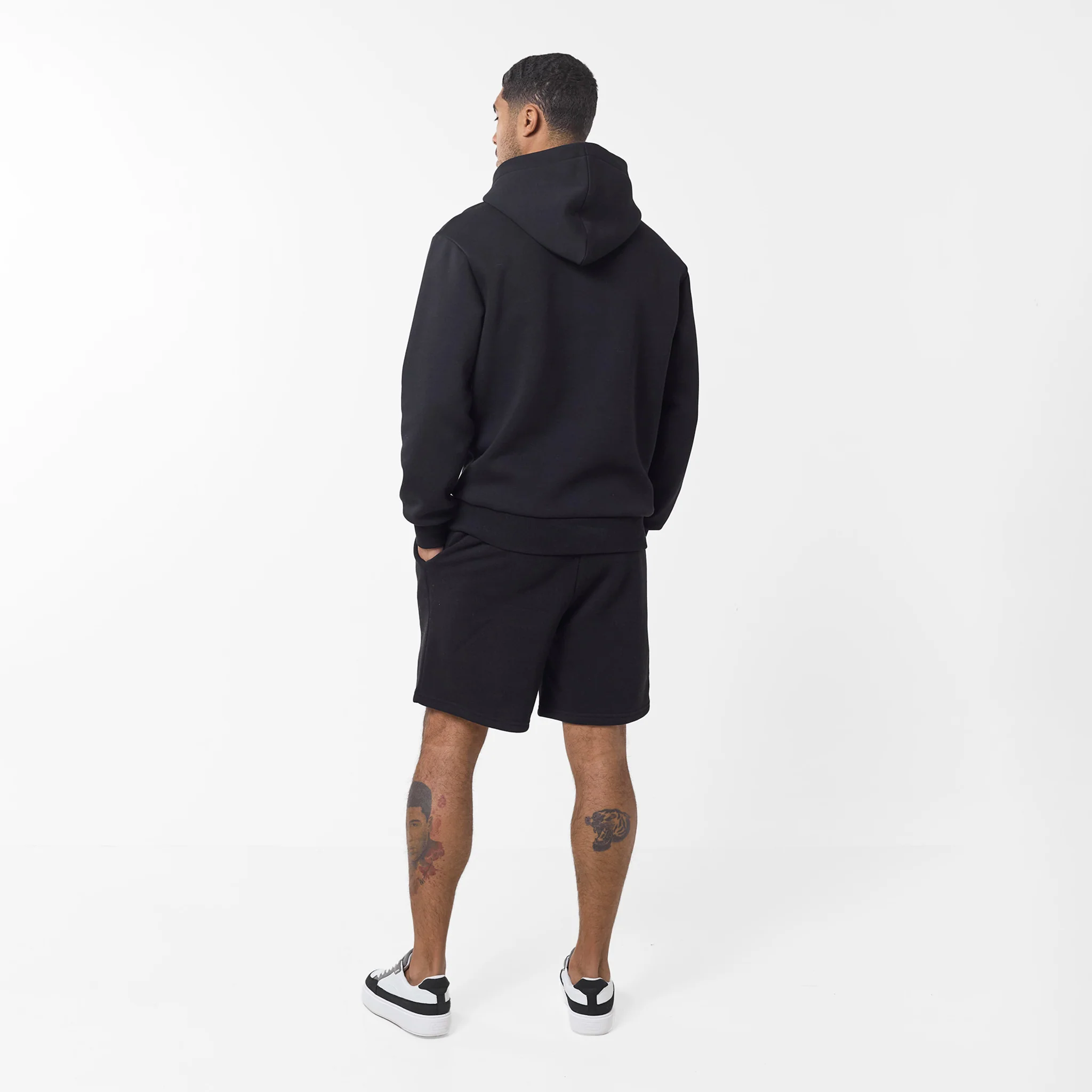 Pleated Core Twinset | Black - Image 4