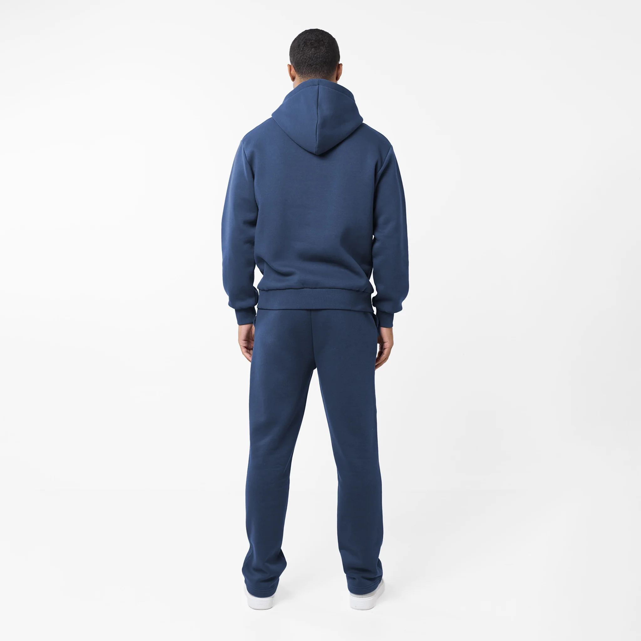 Pleated Open Hem Jogger | Midnight - Image 4