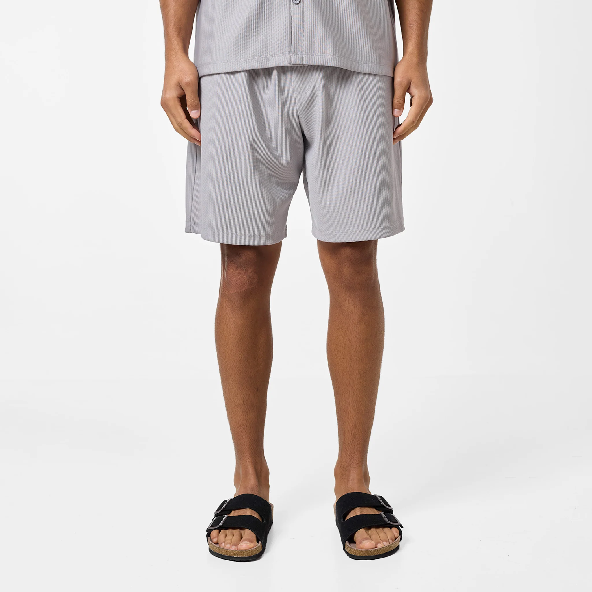 Pleated Short | Frost Grey - Image 6