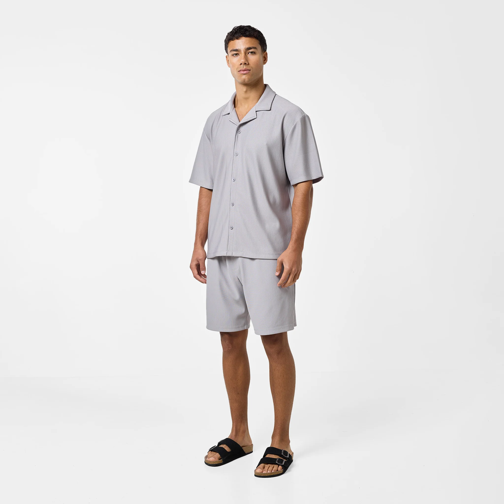 Pleated Short | Frost Grey - Image 9