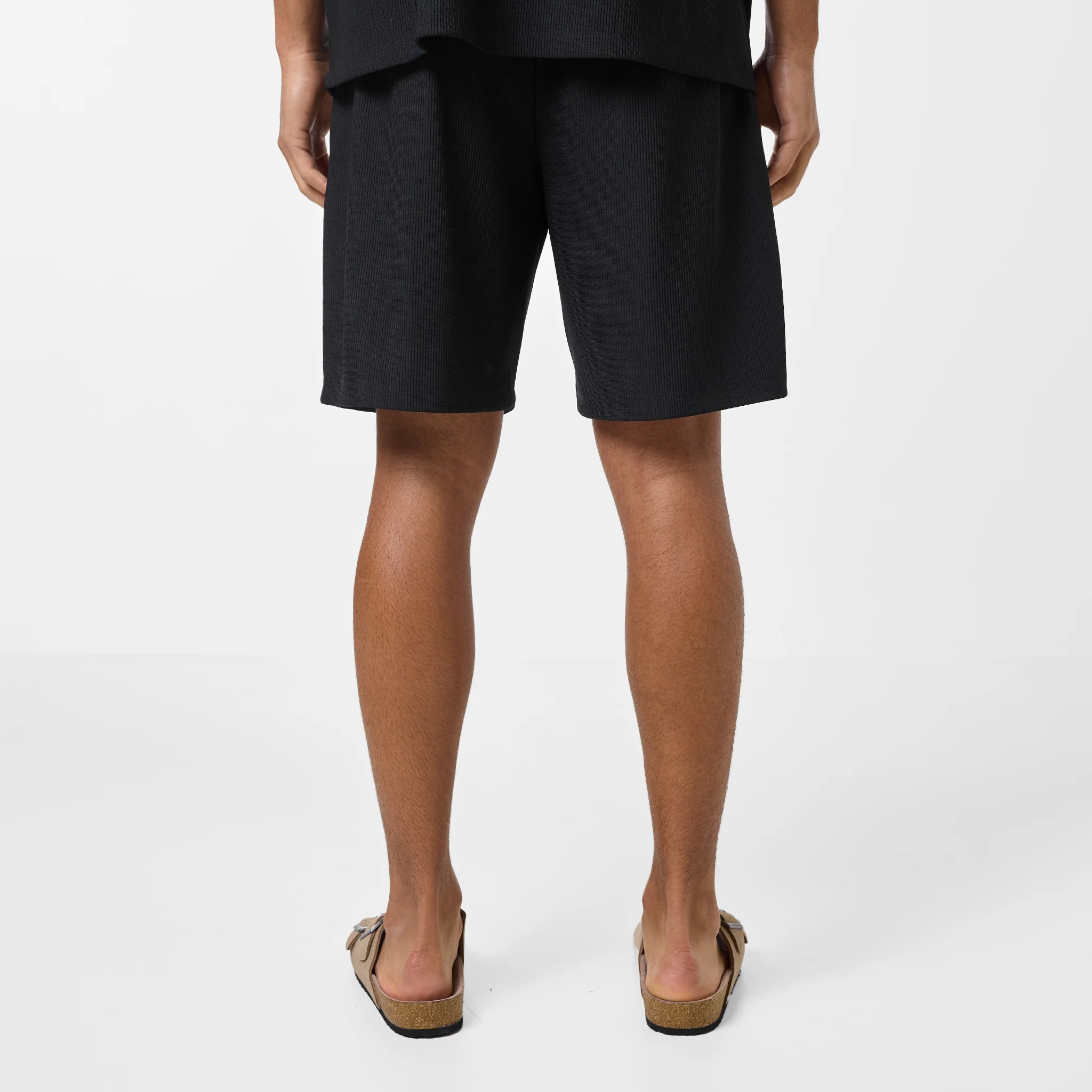 Pleated Twinset | Black - Image 9