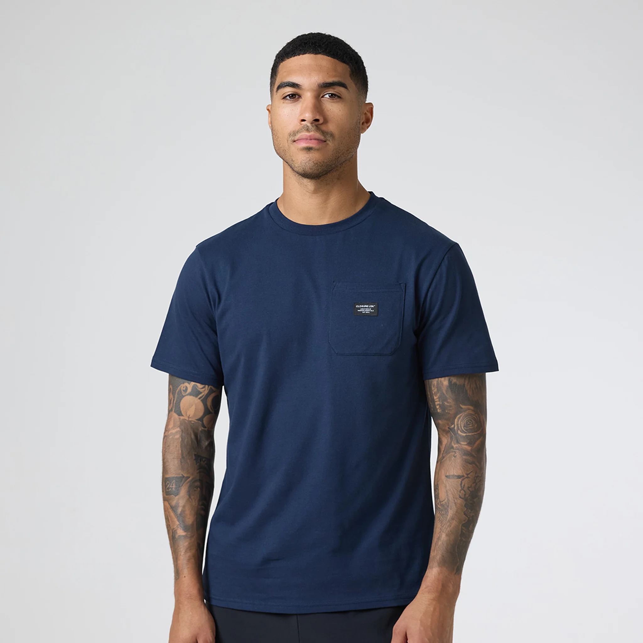 Pocket T-Shirt | Navy - Image 4