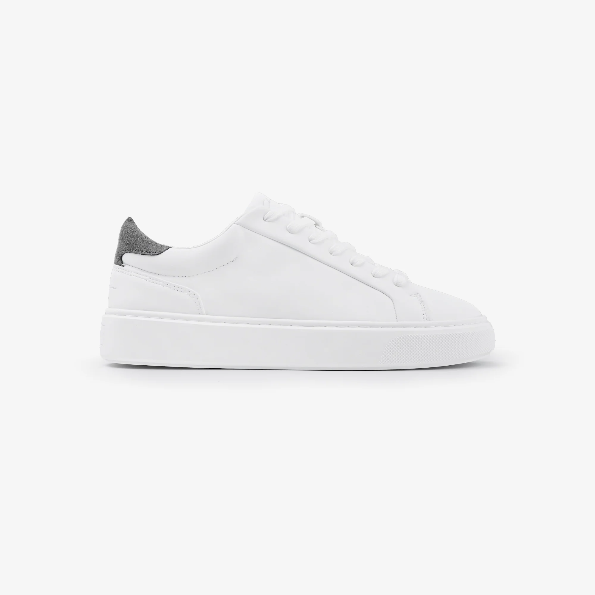 Premium Classic Trainer | White/Grey - Image 4
