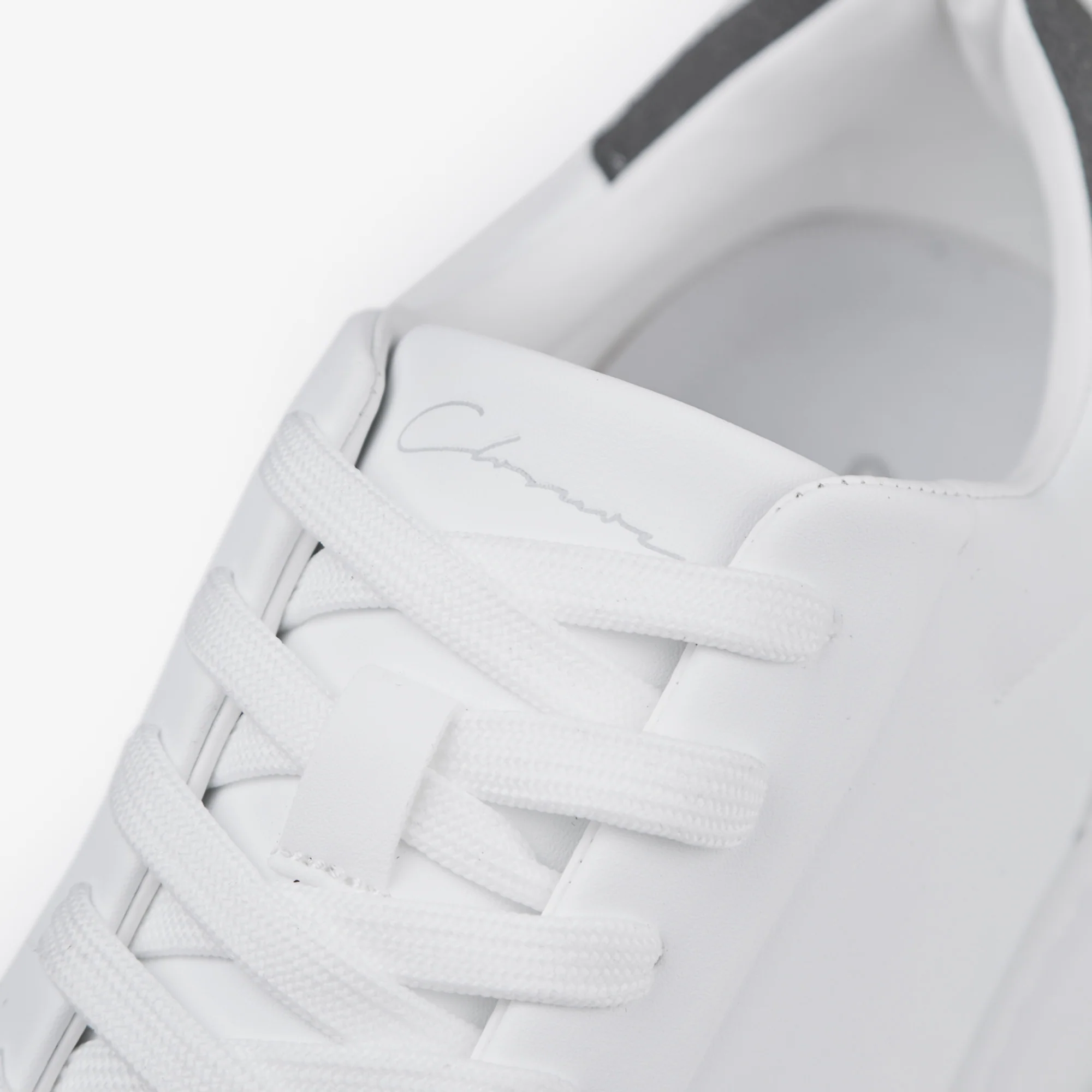 Premium Classic Trainer | White/Grey - Image 7