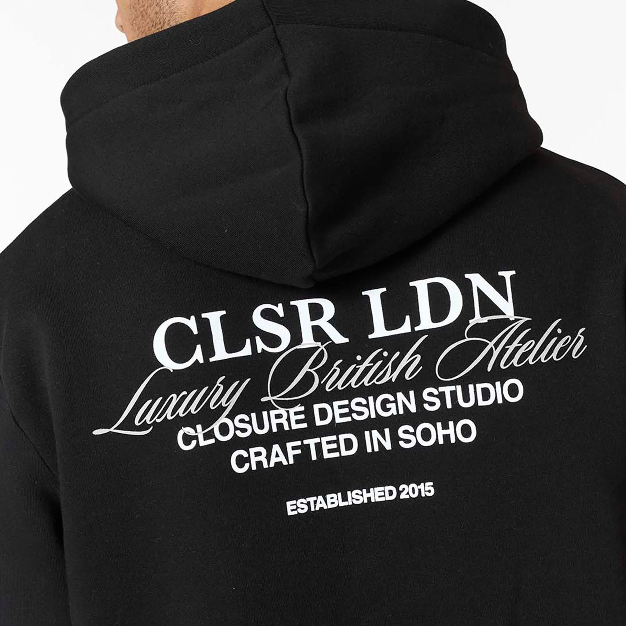 Premium Luxe Open Hem Tracksuit | Black - Image 3