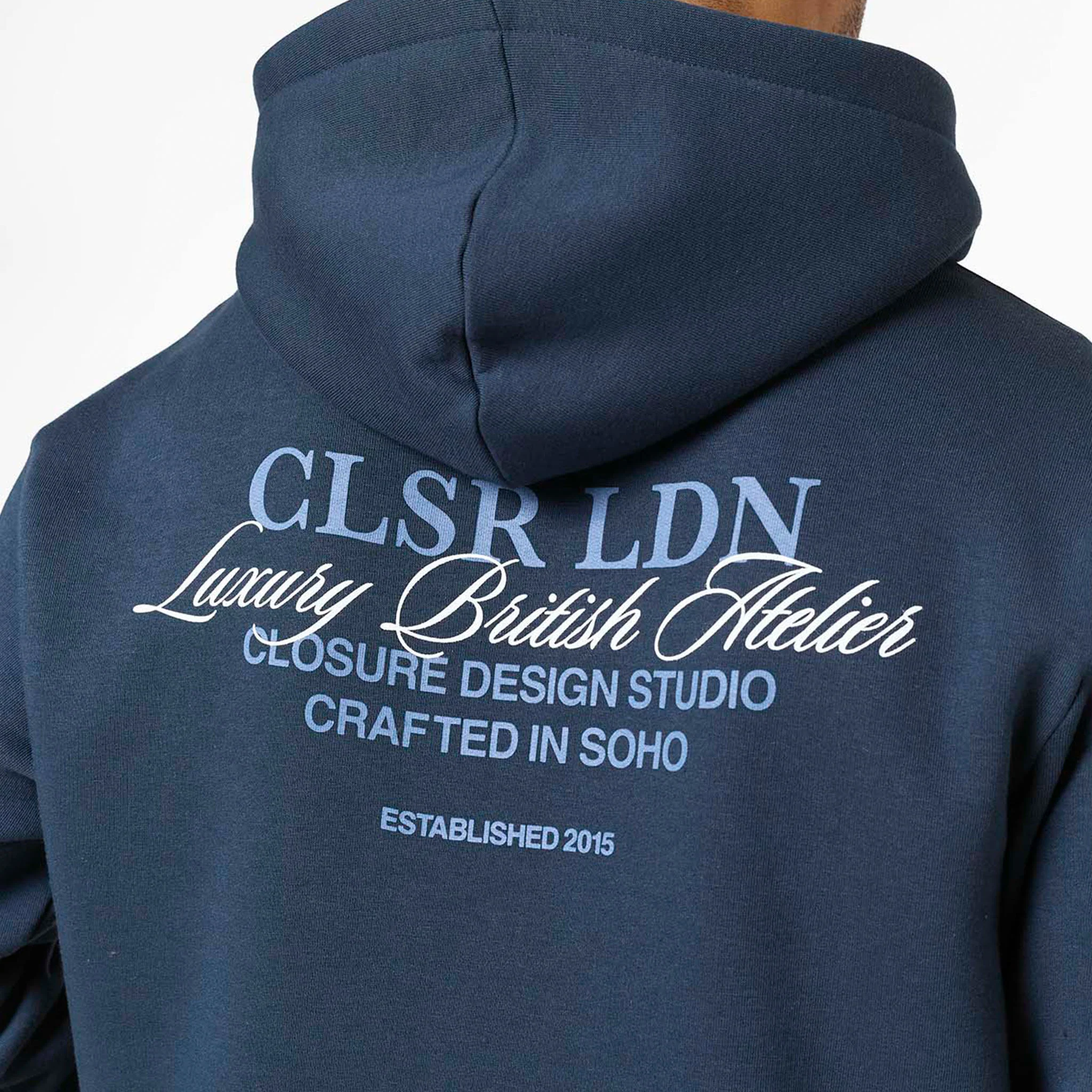 Premium Luxe Open Hem Tracksuit | Navy - Image 3