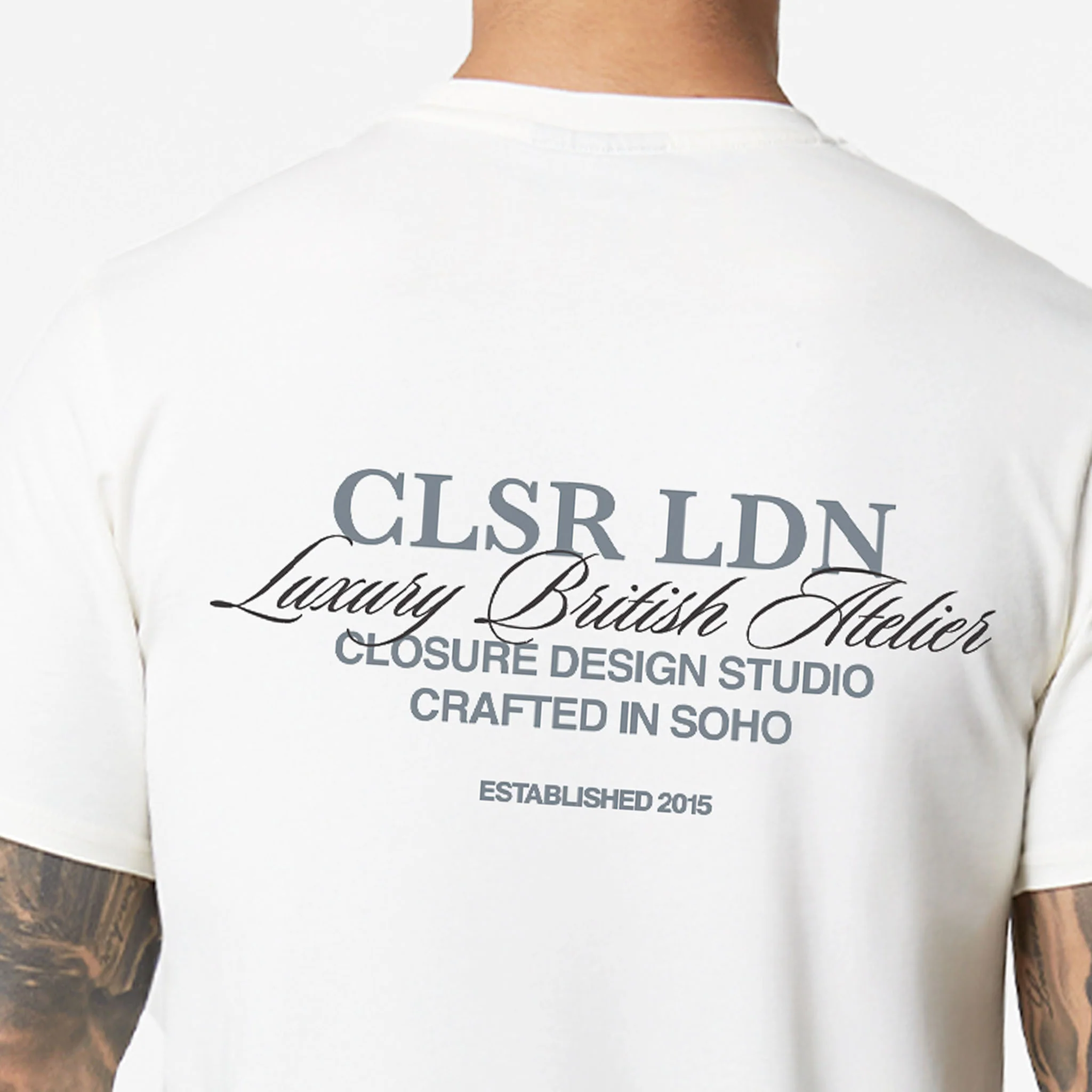 Premium Luxe Relaxed T-Shirt | Off White - Image 5