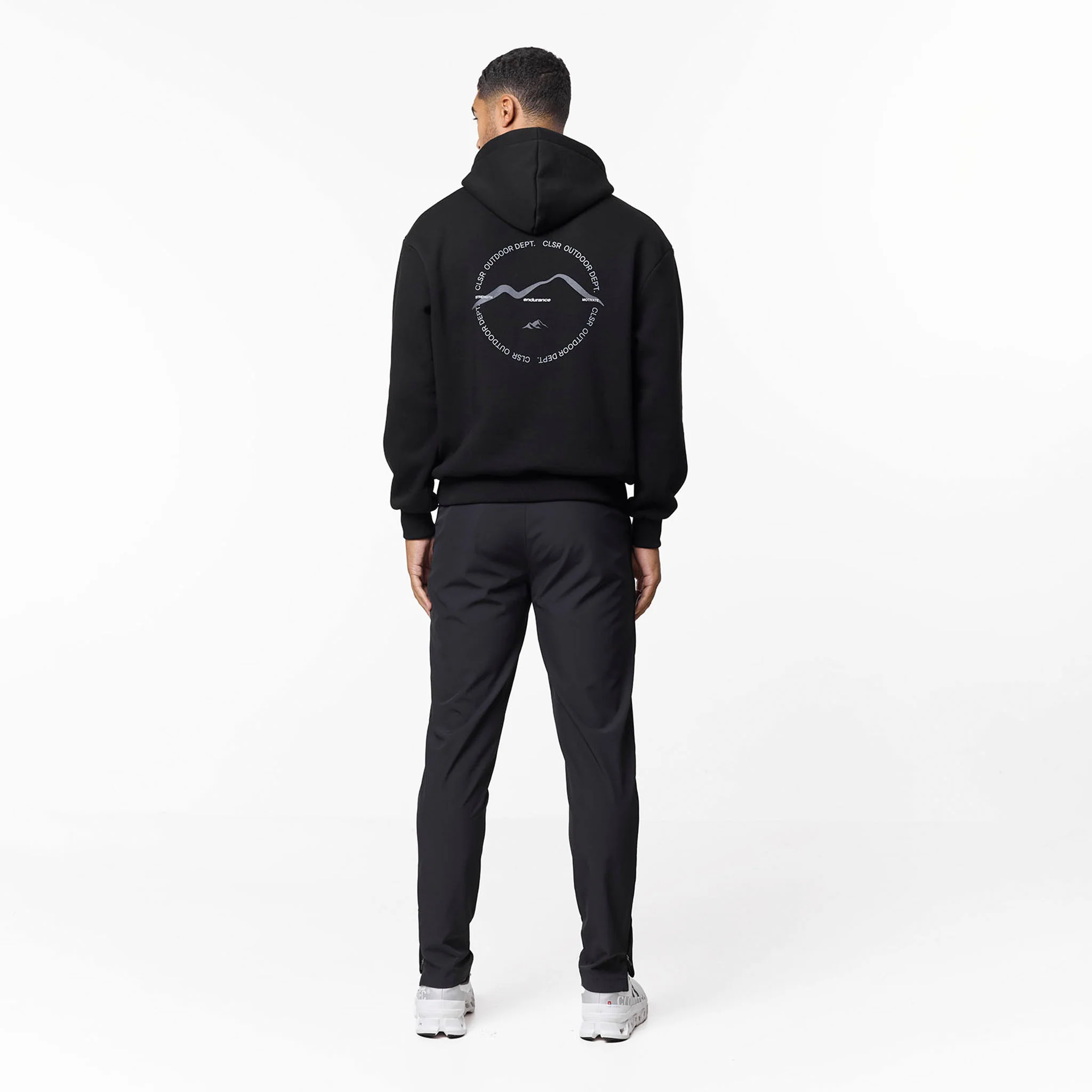 Premium Mountain Hoodie | Black - Image 2