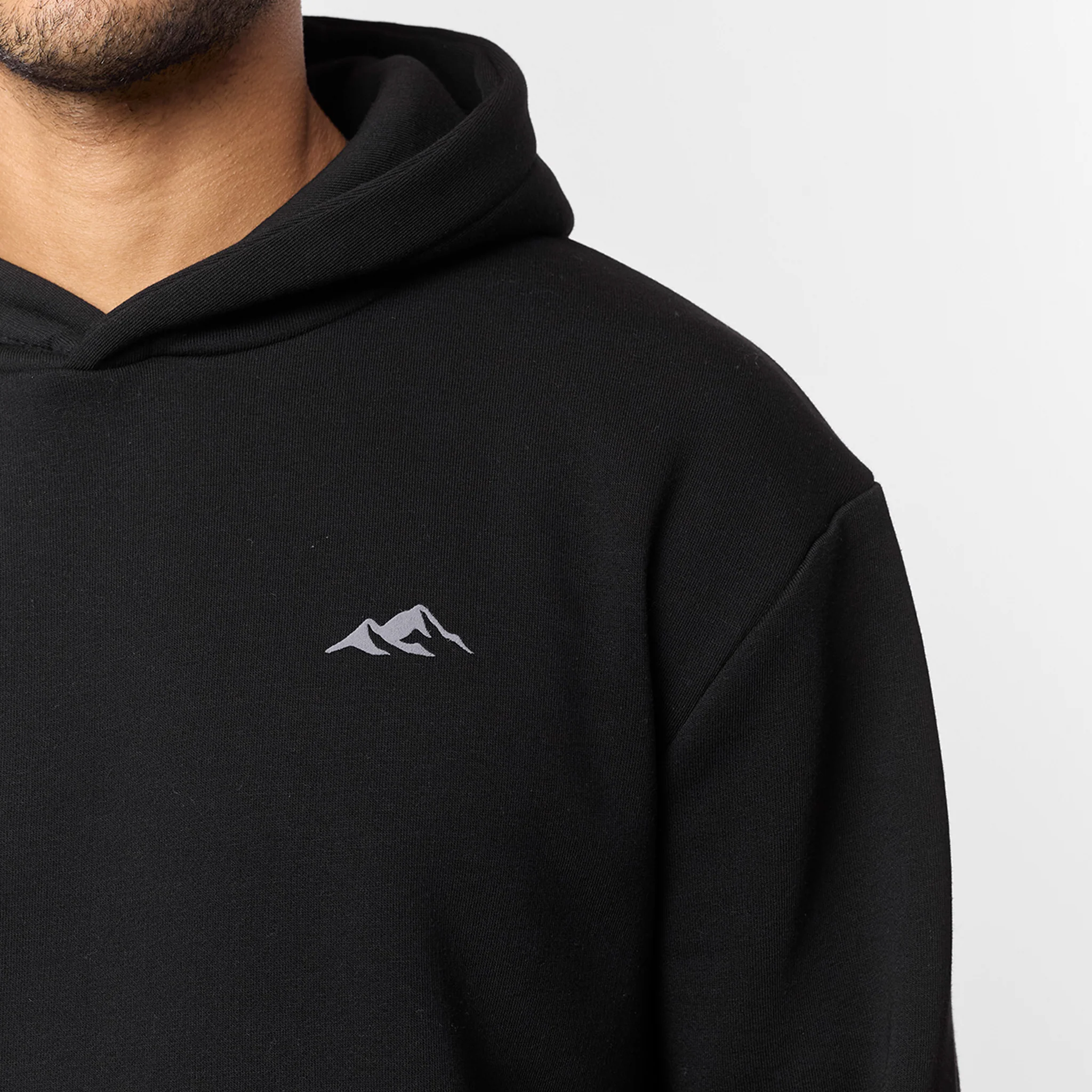 Premium Mountain Hoodie | Black - Image 5