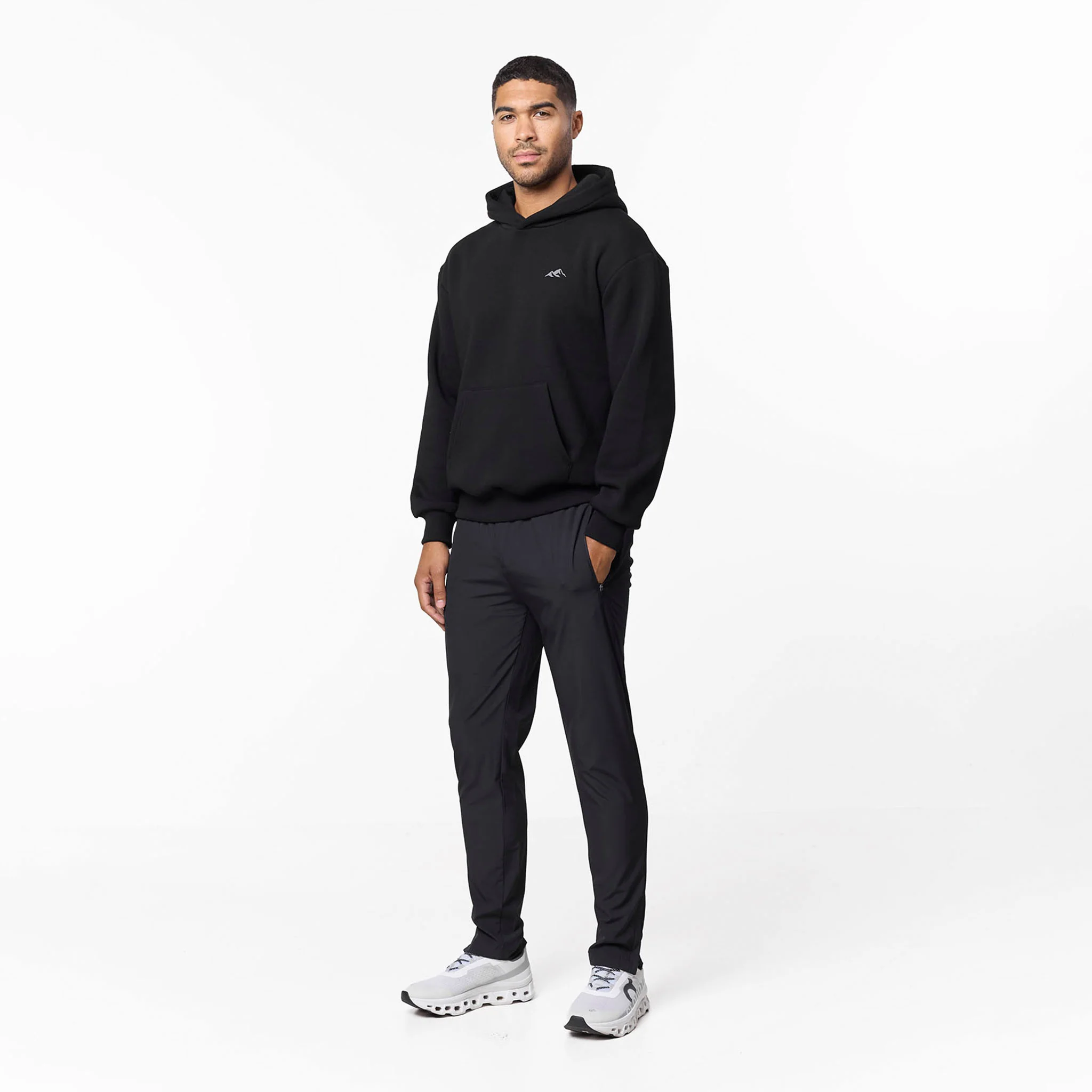 Premium Mountain Hoodie | Black - Image 7