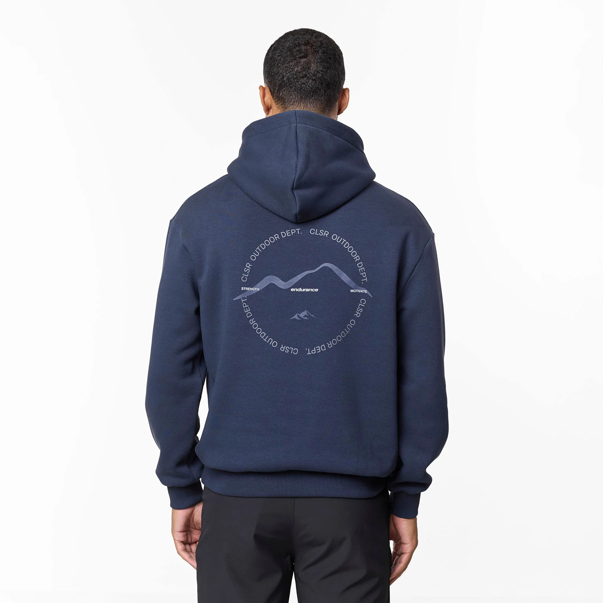 Premium Mountain Hoodie | Navy