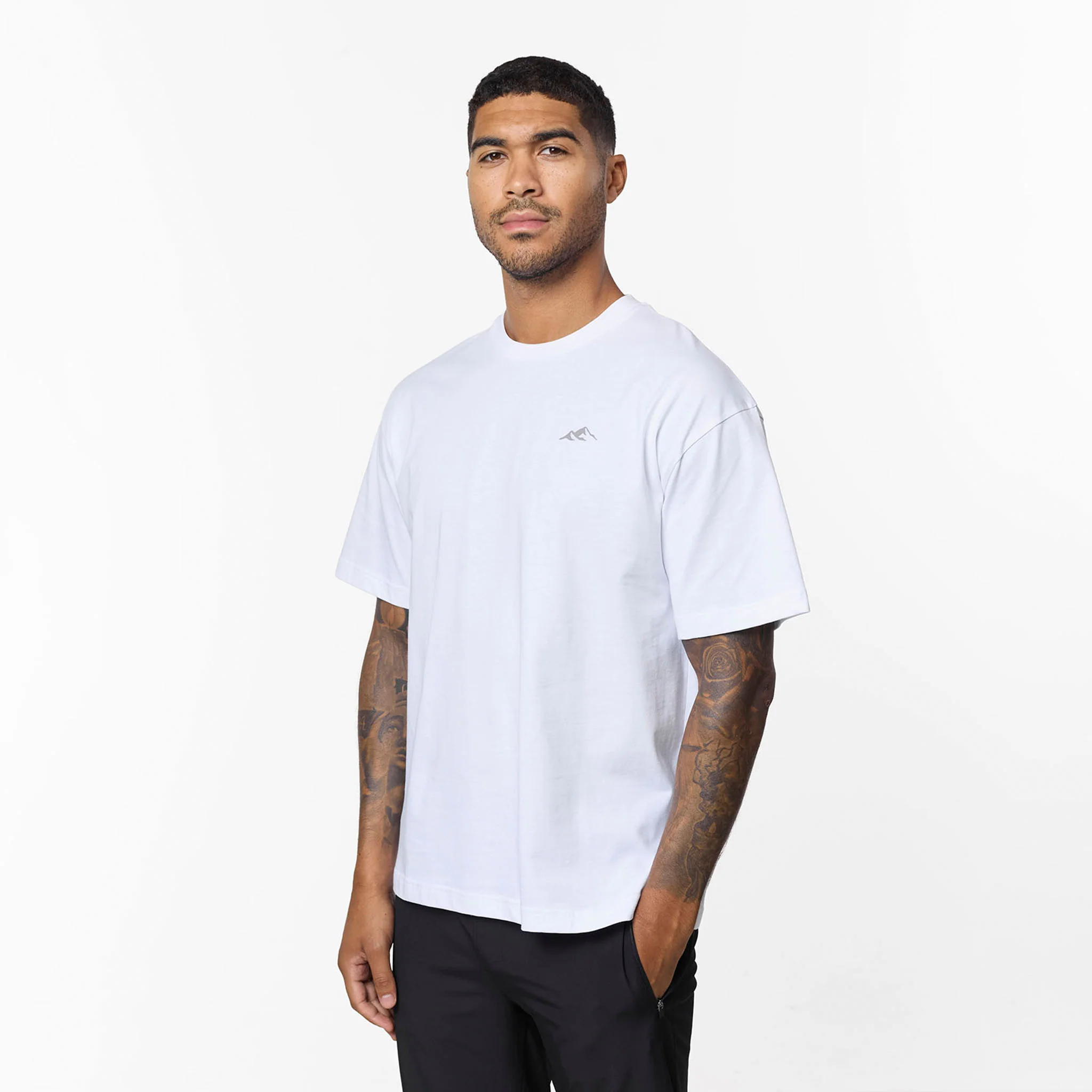 Premium Mountain T-Shirt | White - Image 5