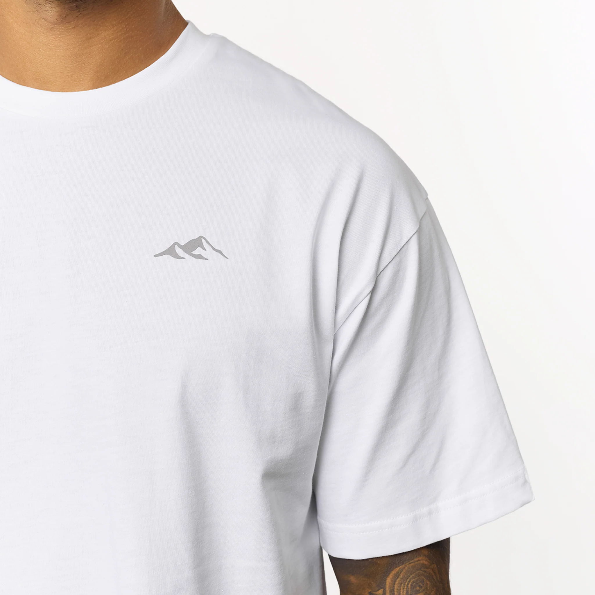 Premium Mountain T-Shirt | White - Image 6