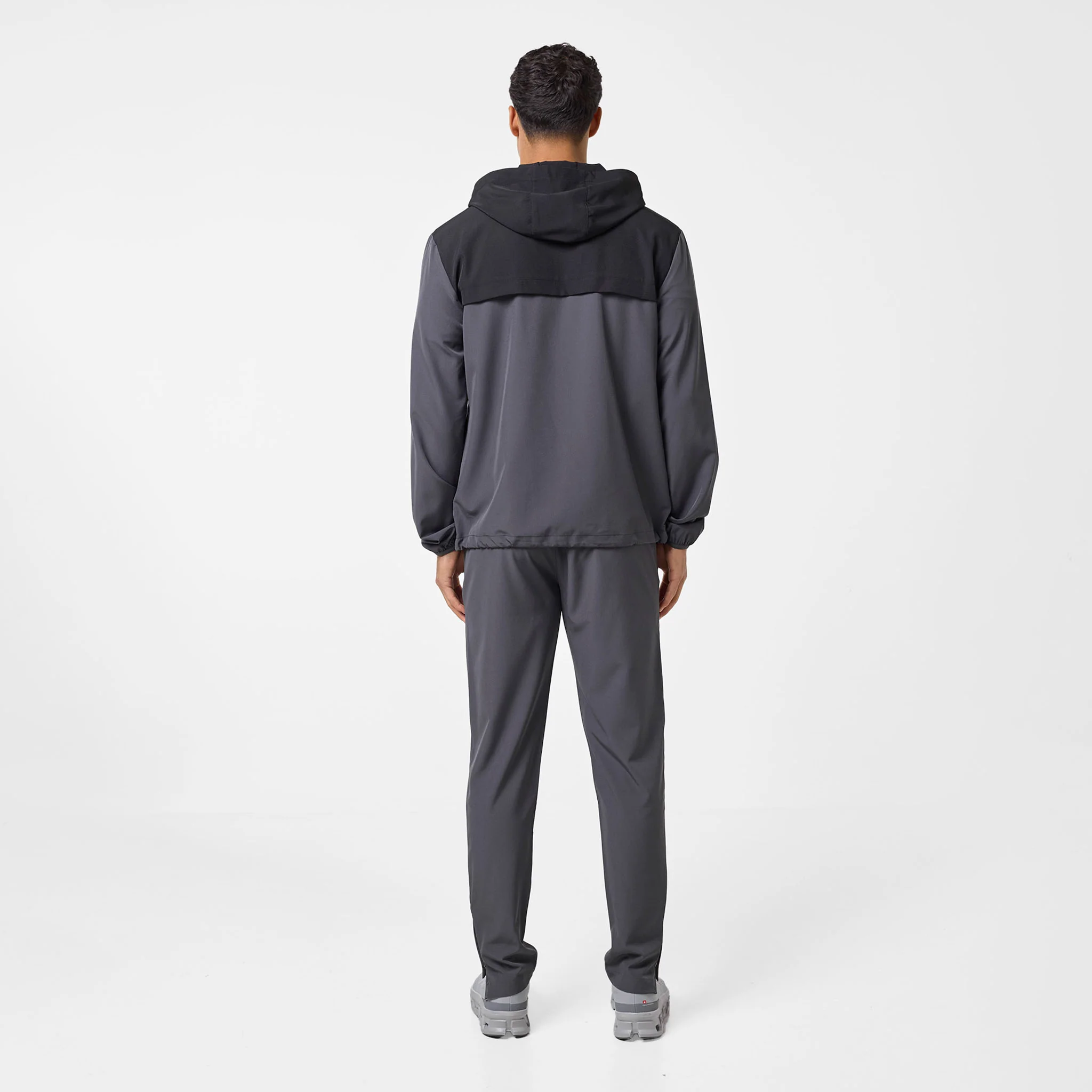 Premium Performance Tracksuit | Charcoal/Black - Image 7