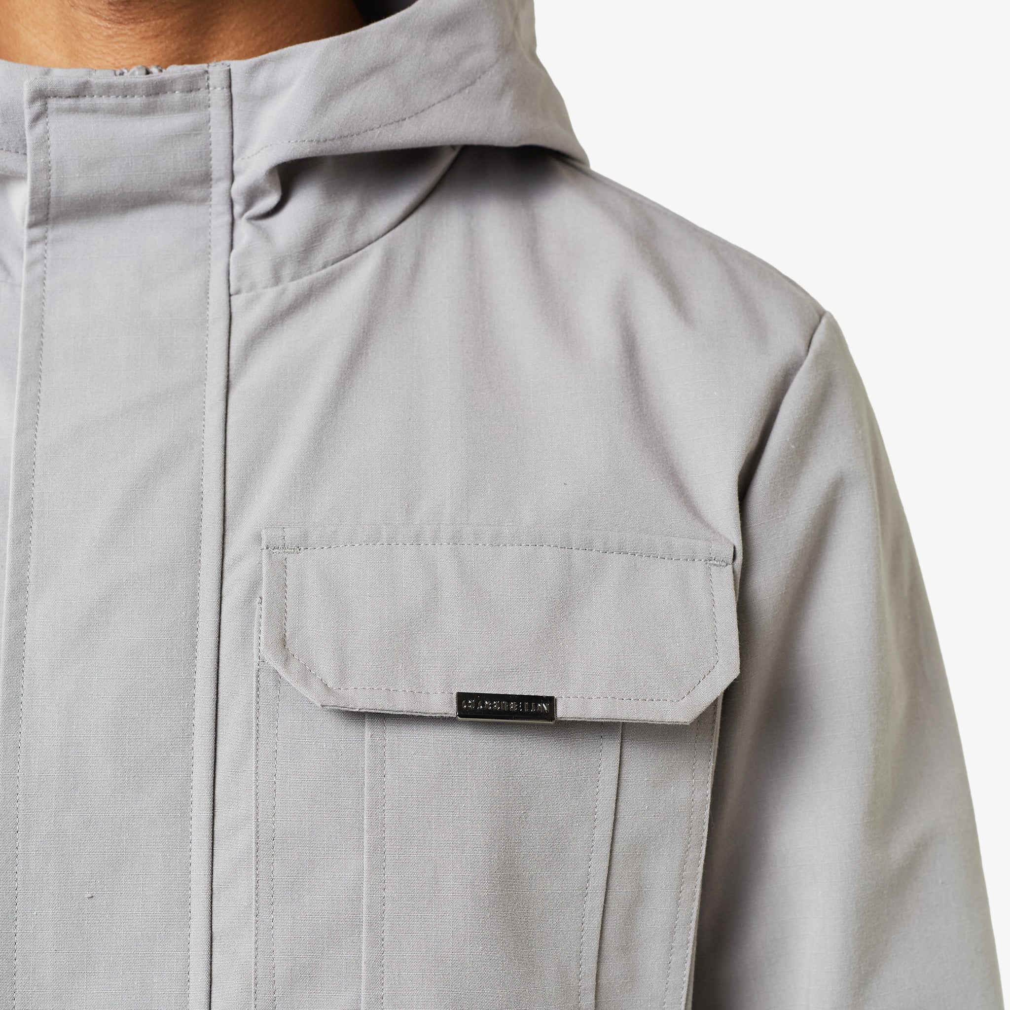 Premium Ripstop Jacket | Ice Grey - Image 5