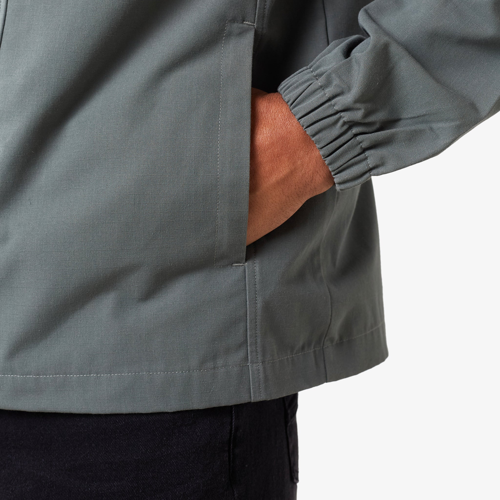 Premium Ripstop Jacket | Light Olive - Image 4