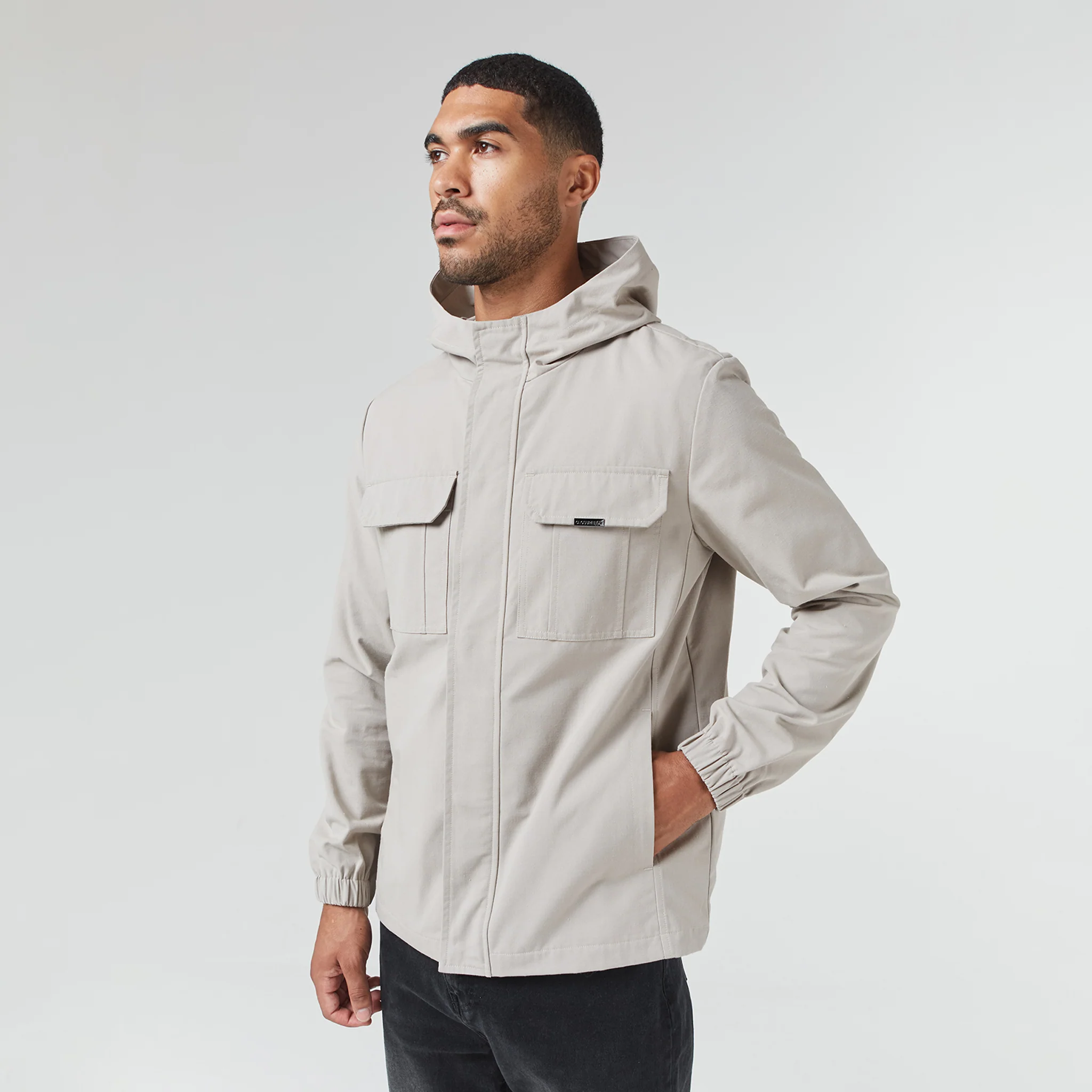 Premium Ripstop Jacket | Stone - Image 7