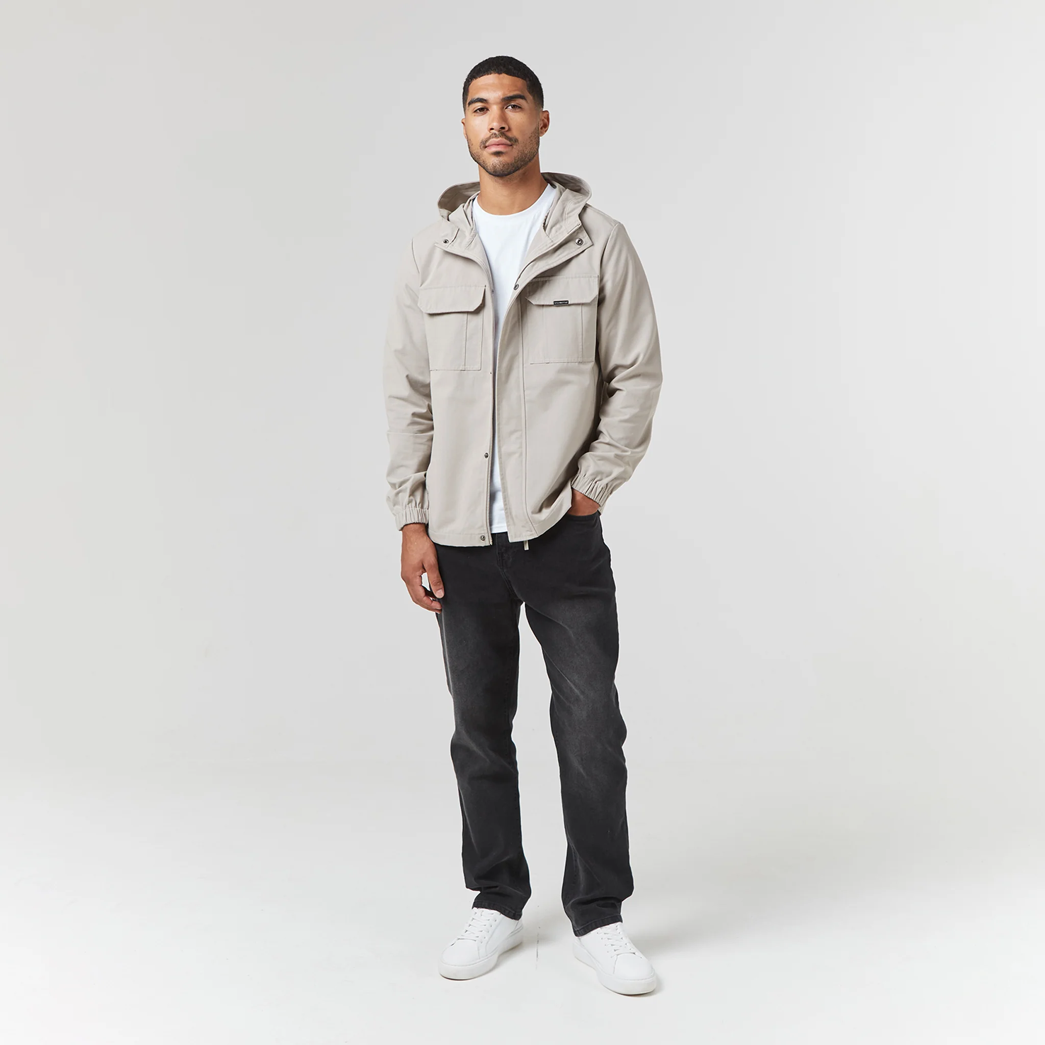 Premium Ripstop Jacket | Stone - Image 9