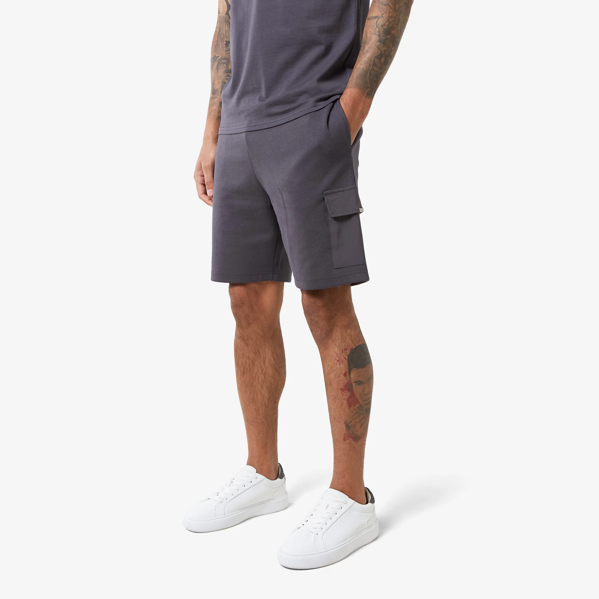 Premium Pocket Twinset | Charcoal - Image 4