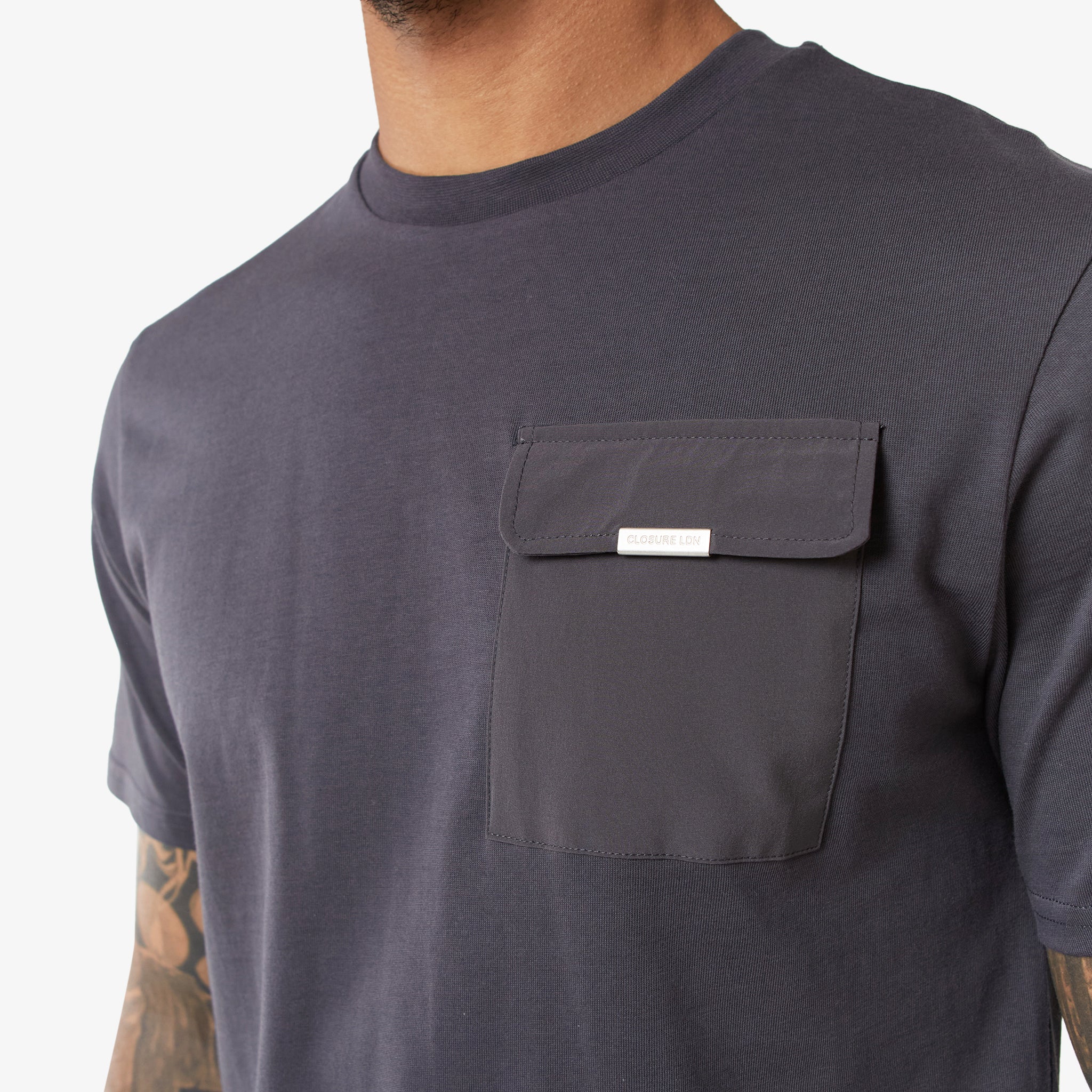 Premium Pocket Twinset | Charcoal - Image 5