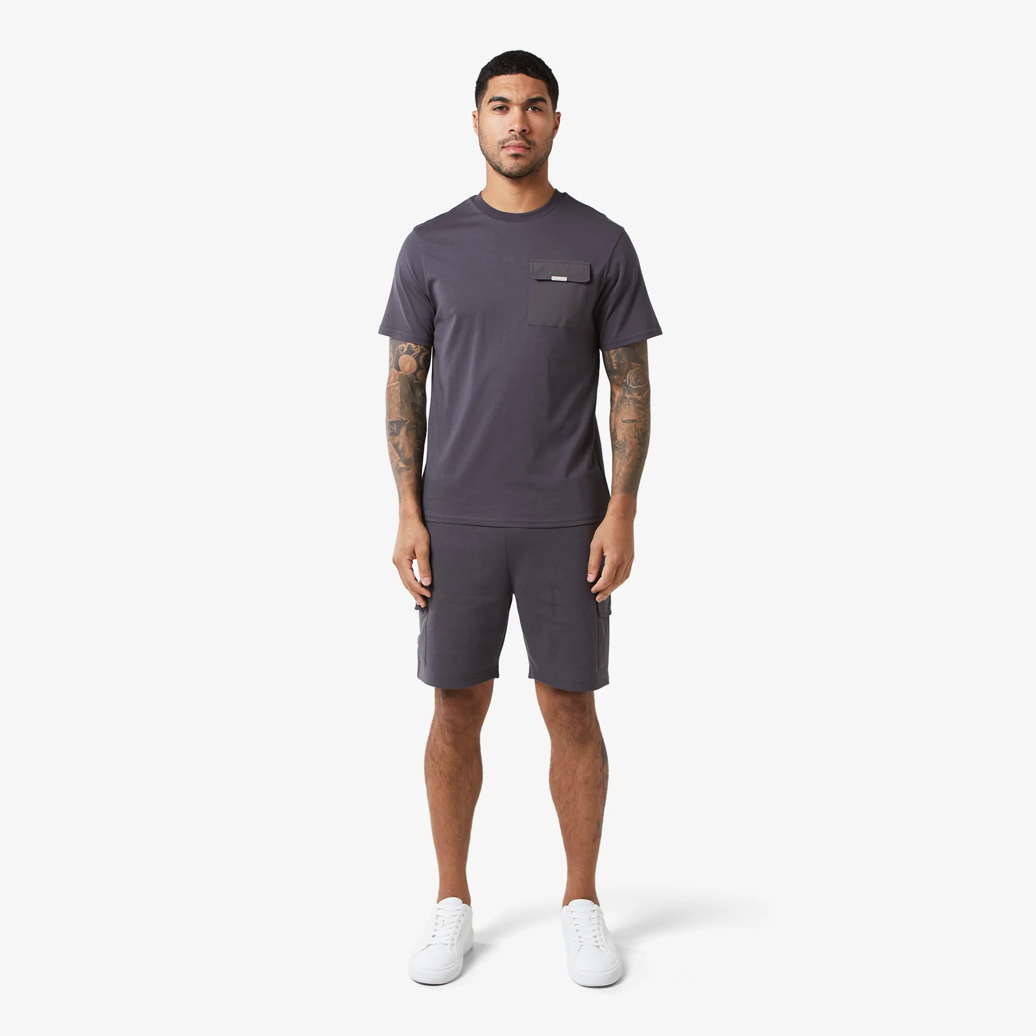 Premium Pocket Twinset | Charcoal - Image 8