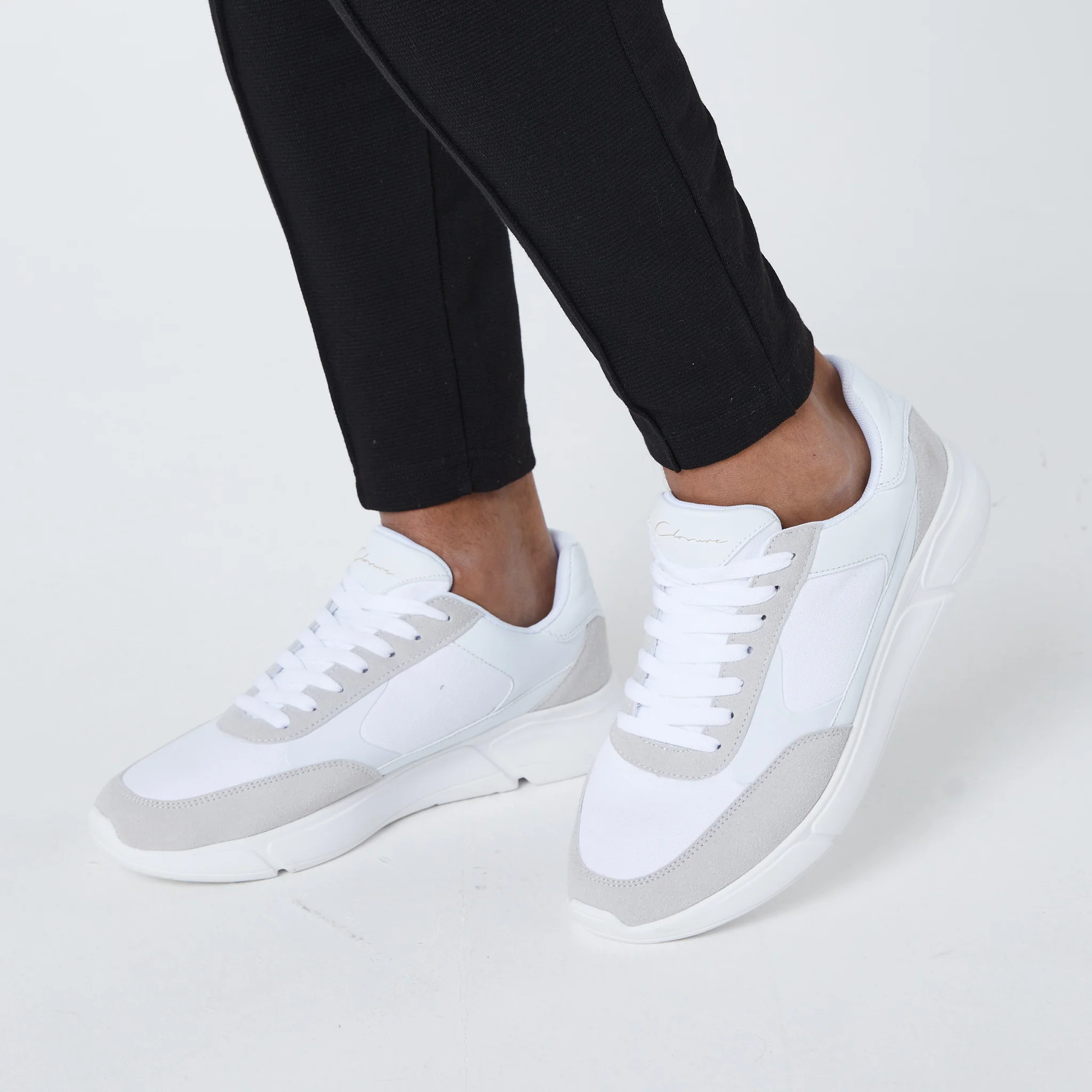 Premium Mesh Runner | White - Image 6