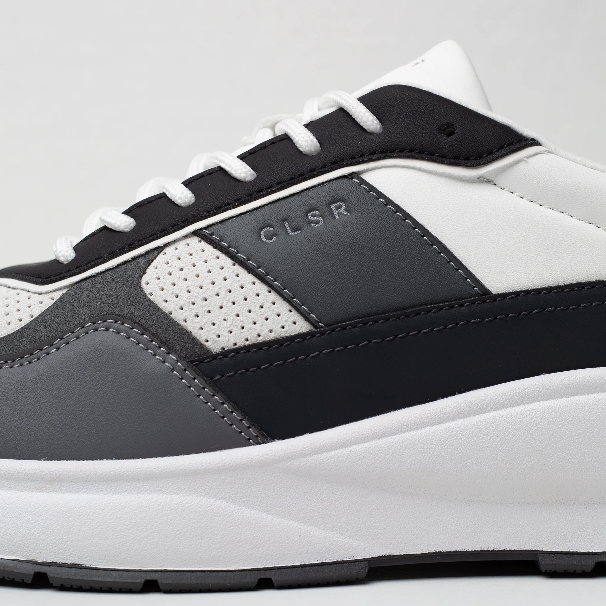 Premium Runner | White/Black/Dark Grey - Image 3