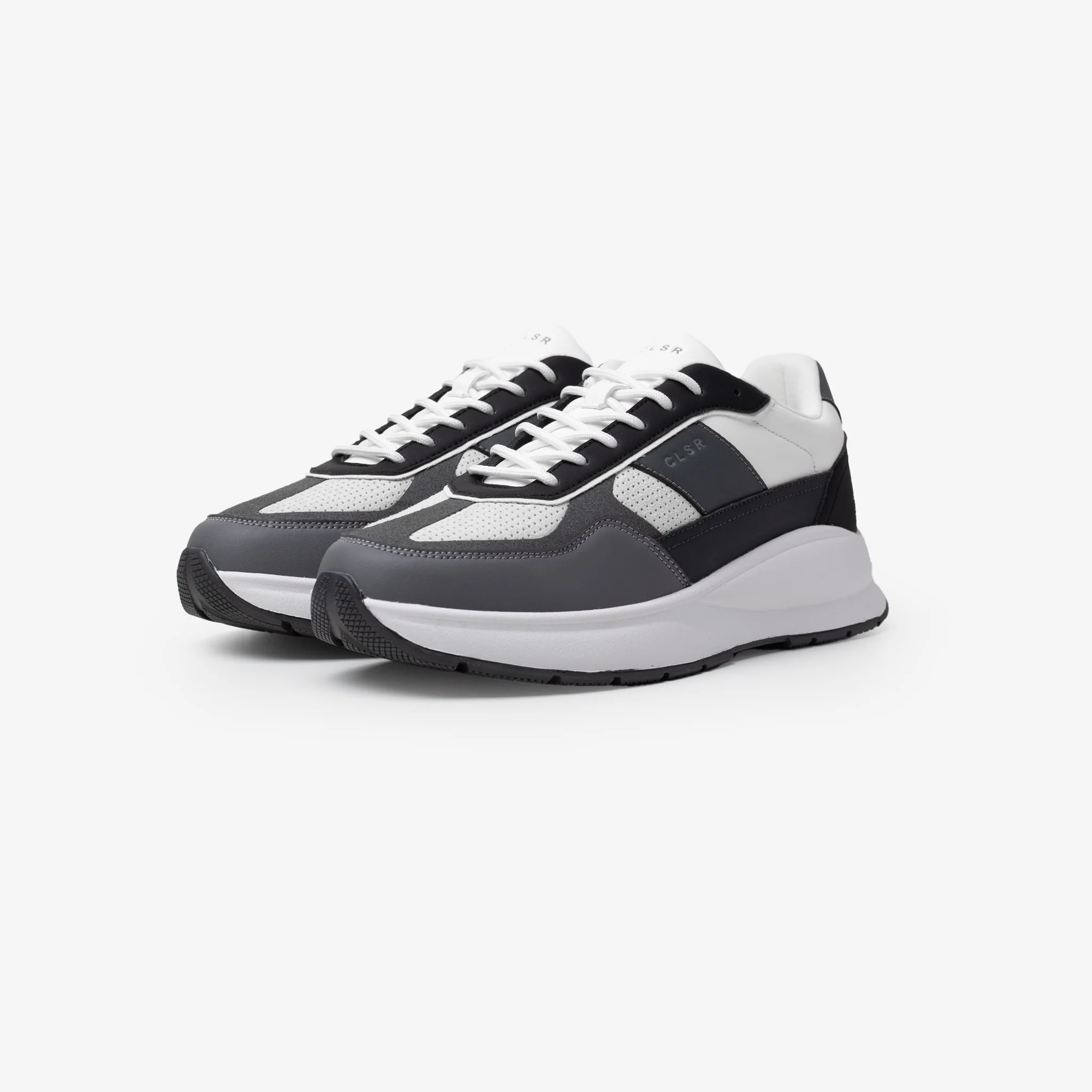 Premium Runner | White/Black/Dark Grey - Image 4