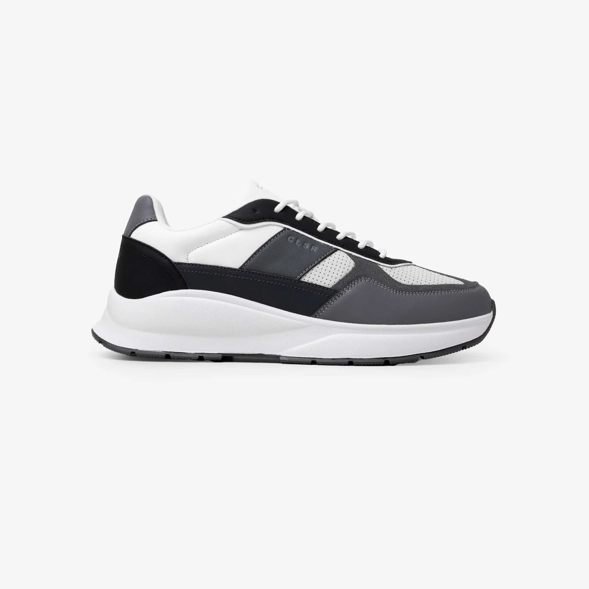 Premium Runner | White/Black/Dark Grey - Image 5