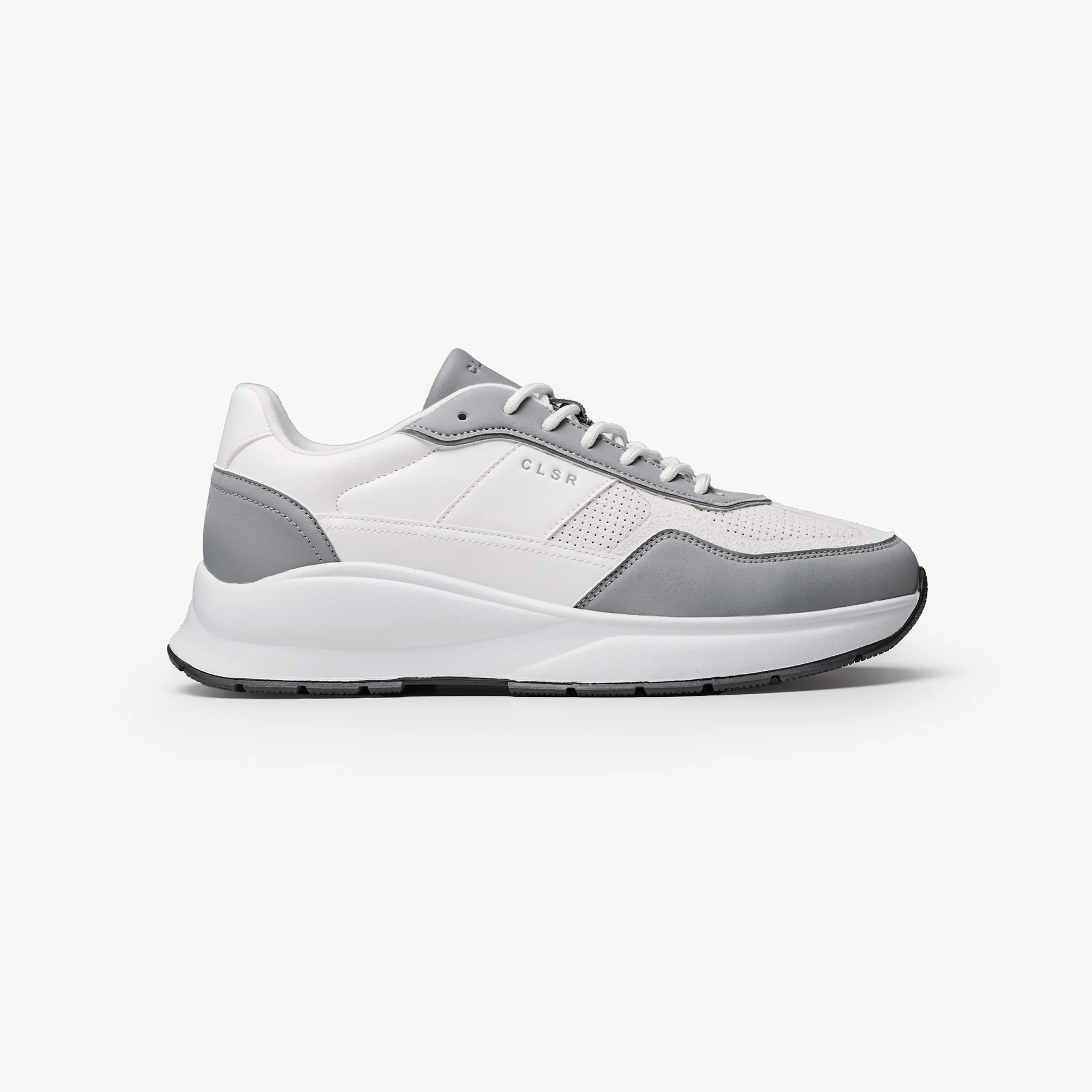 Premium Runner | White/White/Light Grey - Image 3