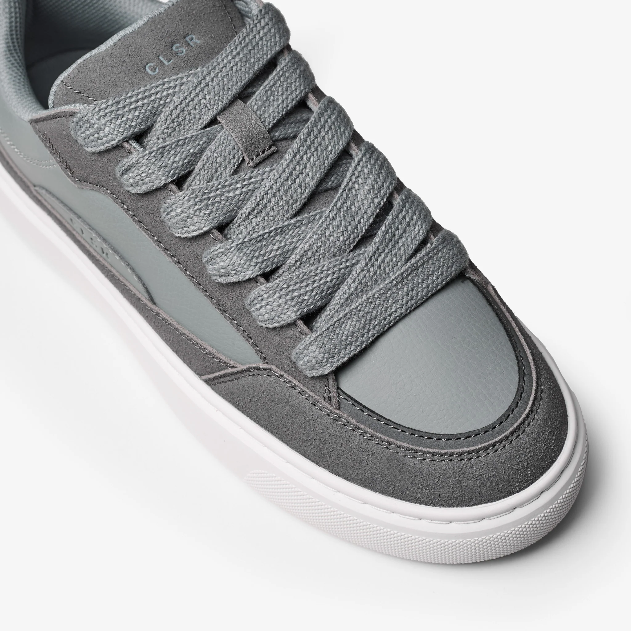 Premium Skate Shoe | Light Grey/White - Image 4