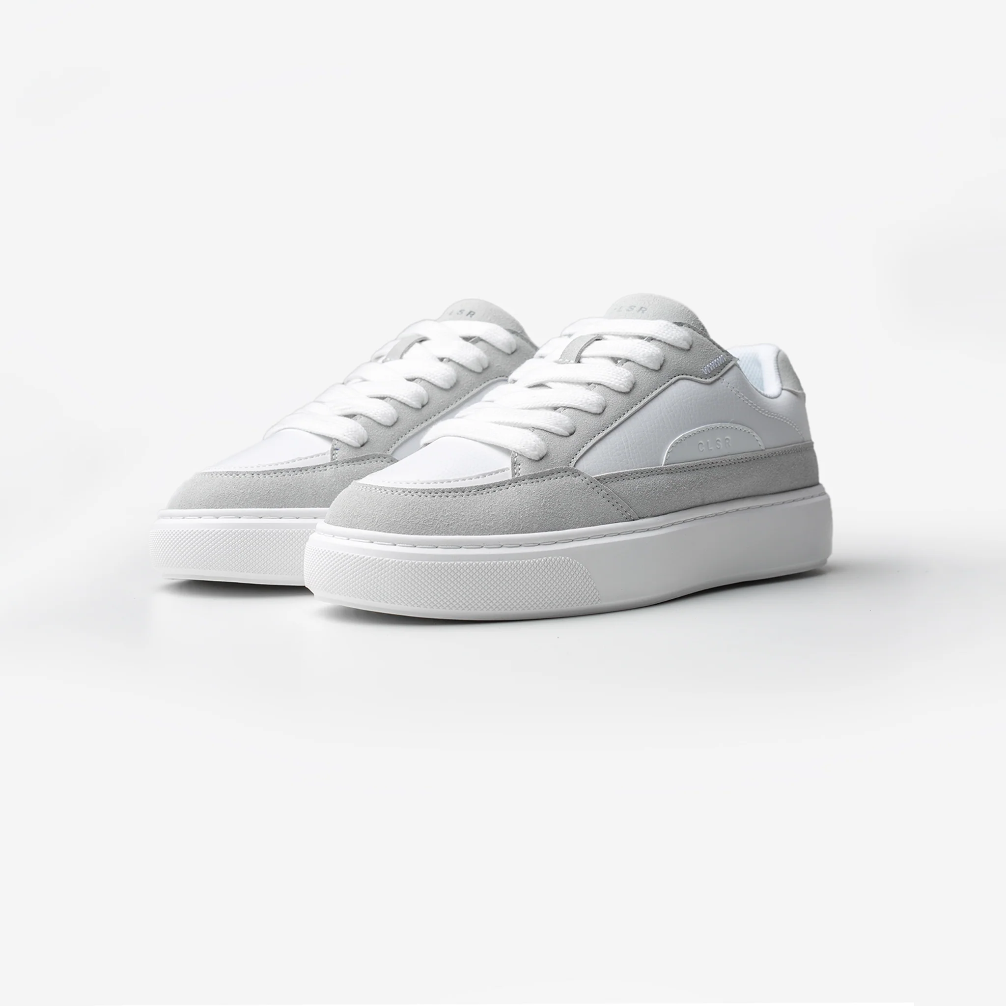 Premium Skate Shoe | White/Grey - Image 3