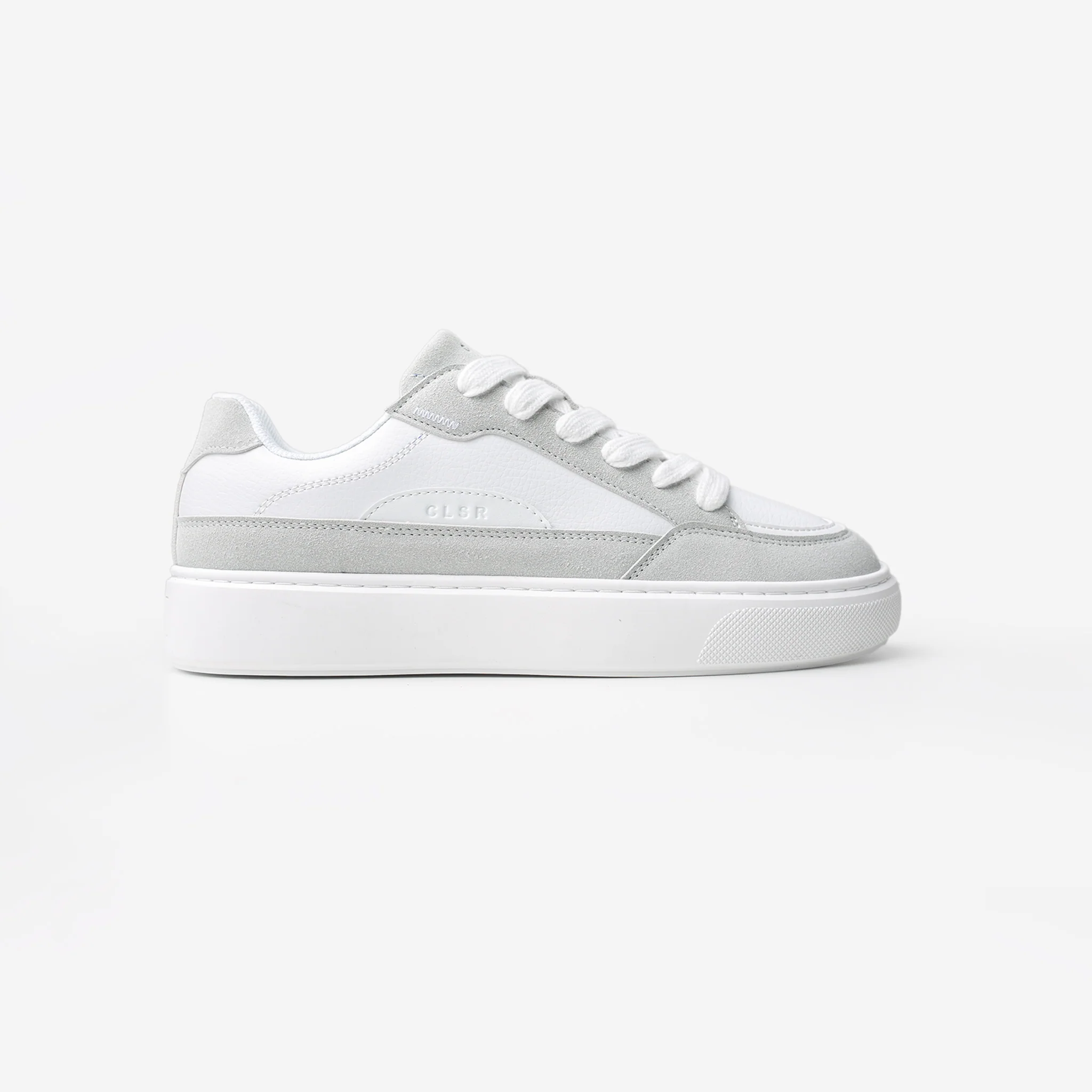 Premium Skate Shoe | White/Grey - Image 4