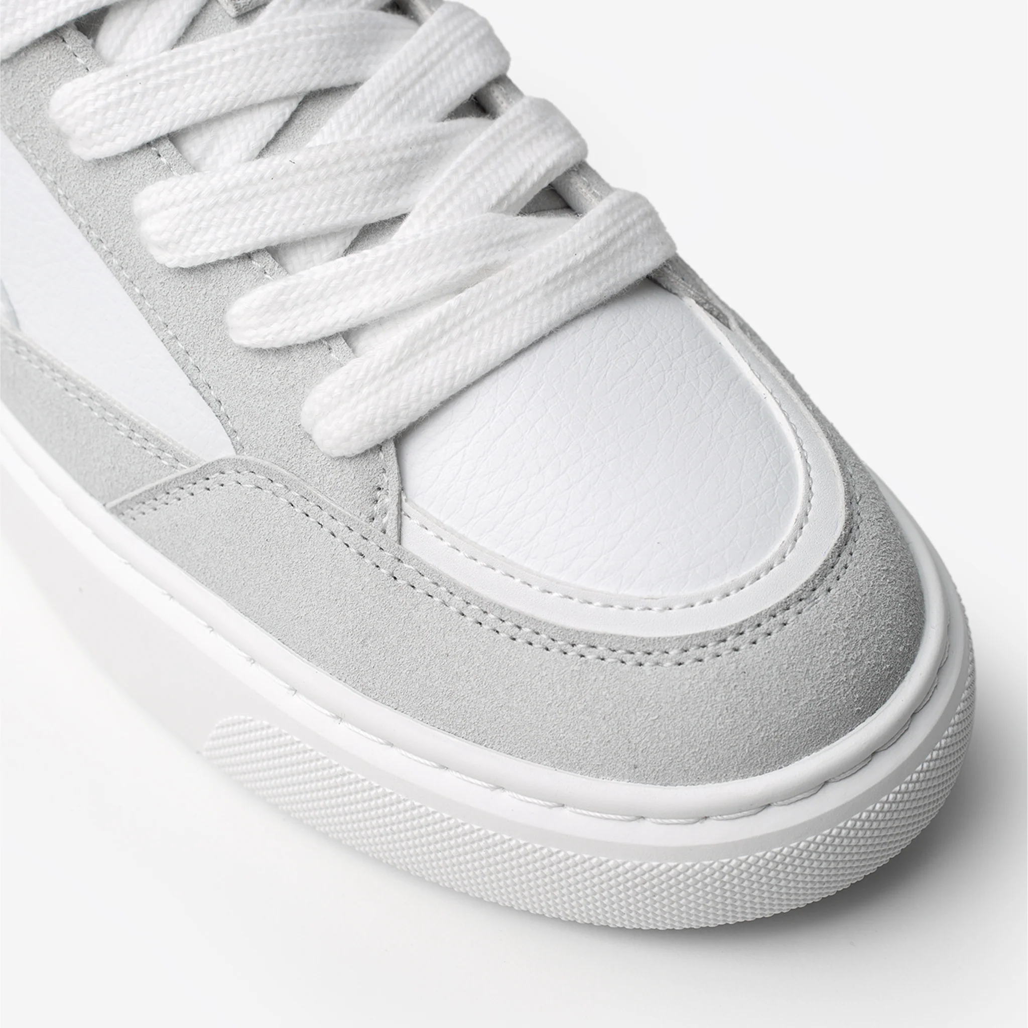 Premium Skate Shoe | White/Grey - Image 5