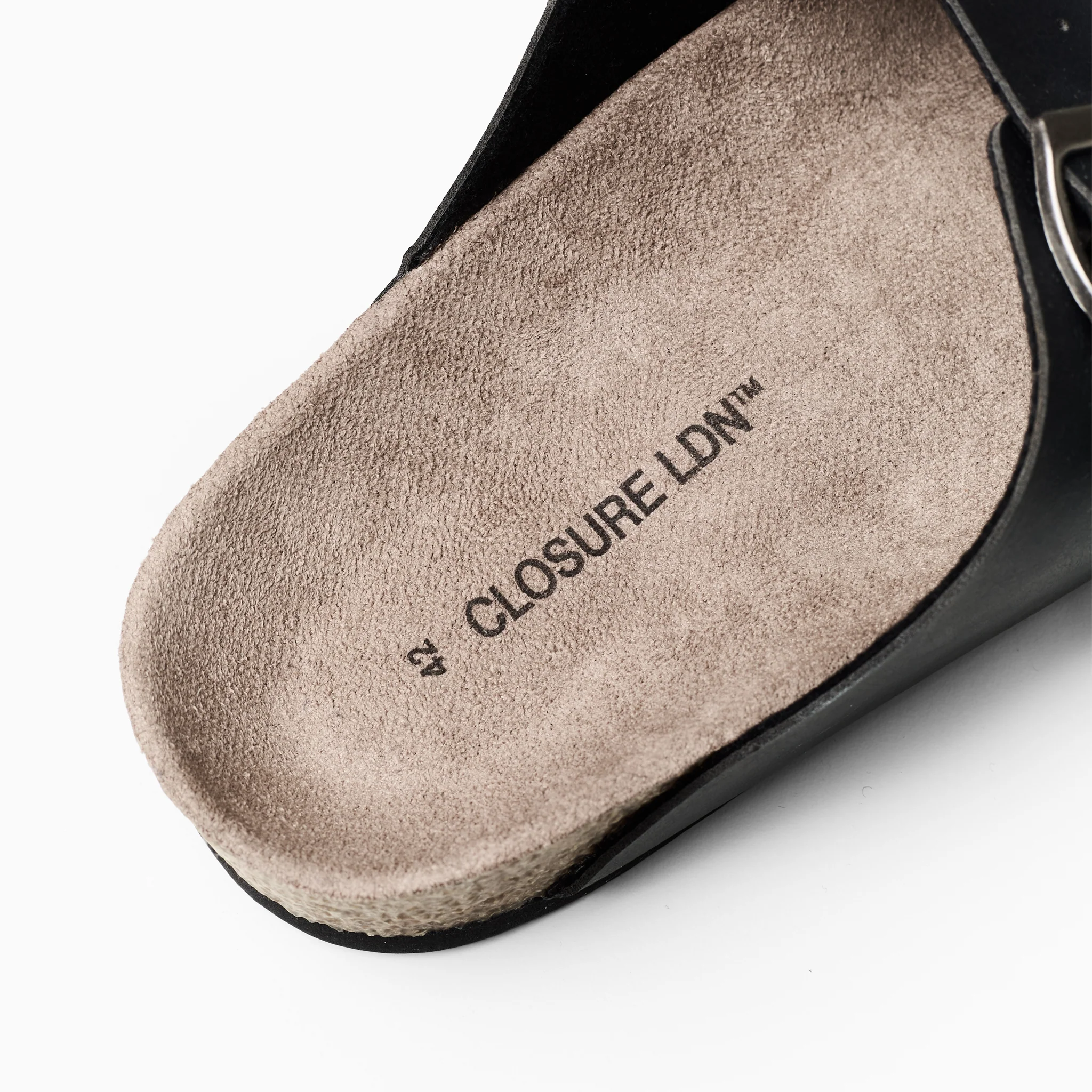 Premium Strap Faux Leather Sandal | Black - Image 6