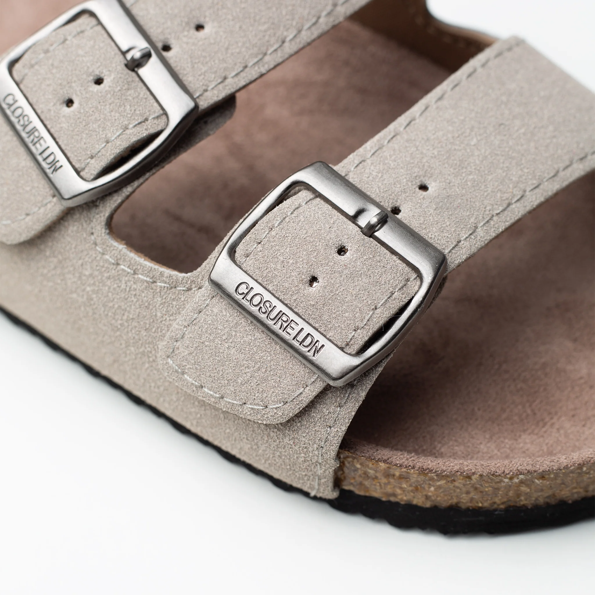 Premium Strap Sandal | Grey - Image 4