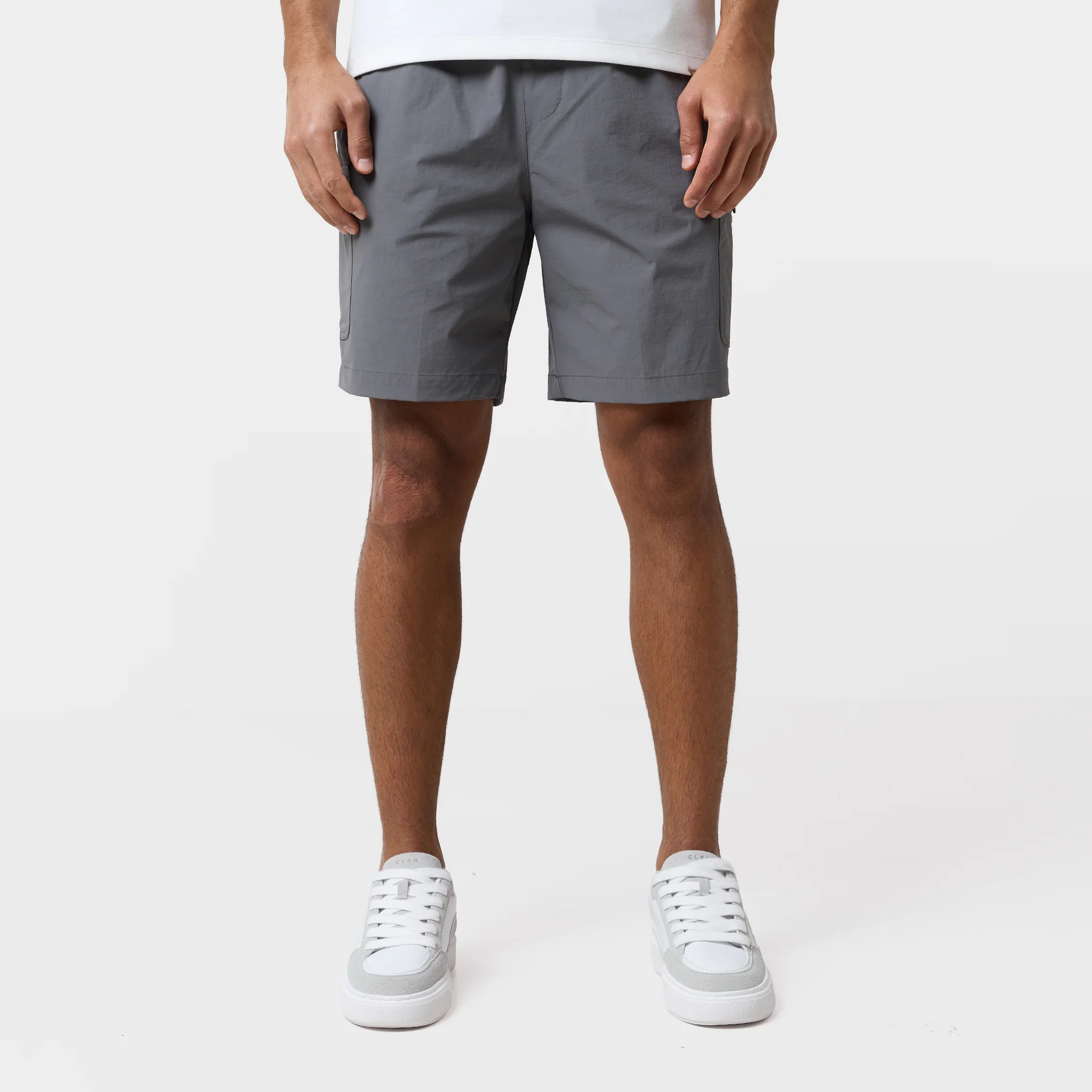 Premium Tech Cargo Short | Mid Grey - Image 7